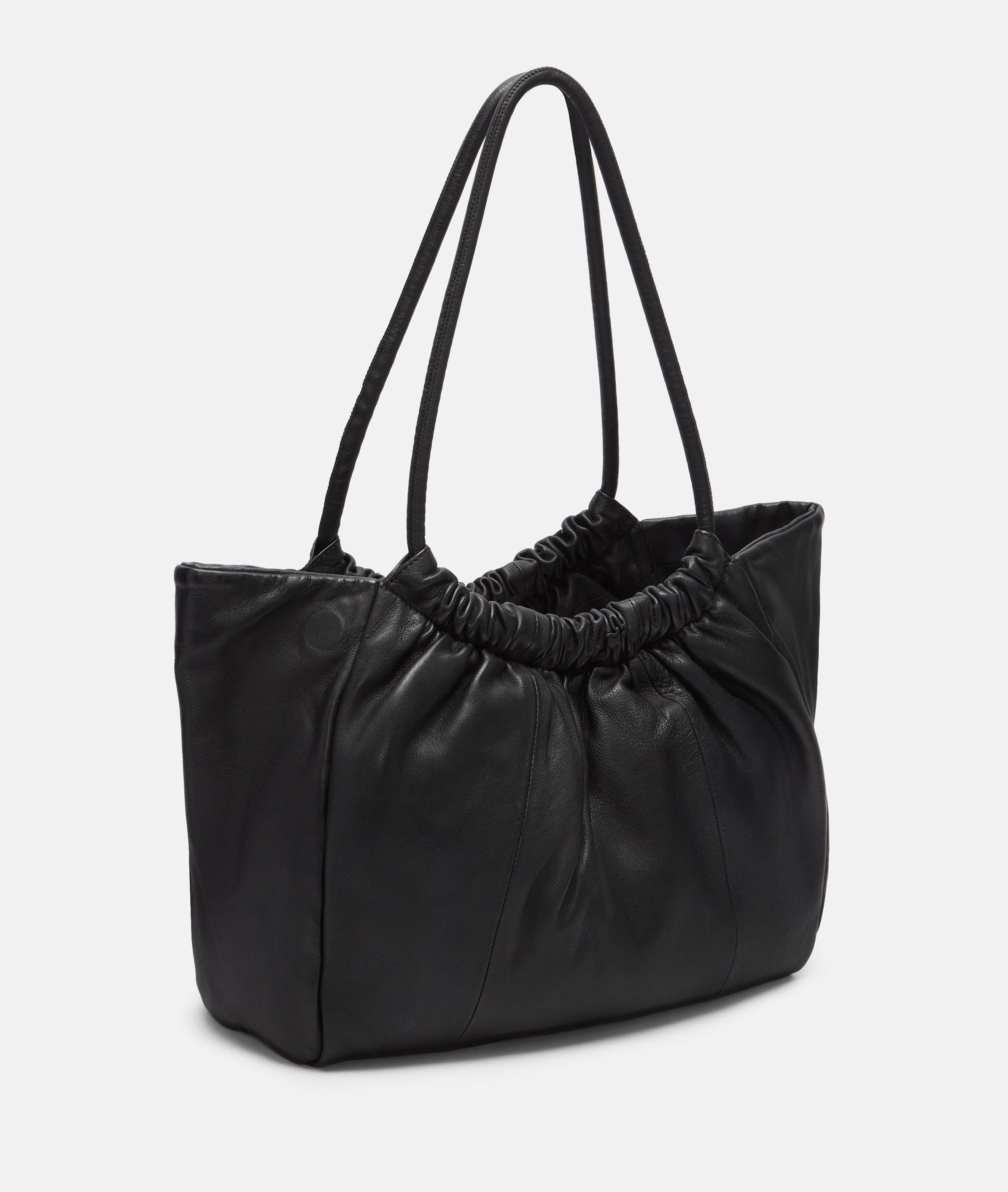 Cloud II Shopper M in schwarz, beige, braun & braun