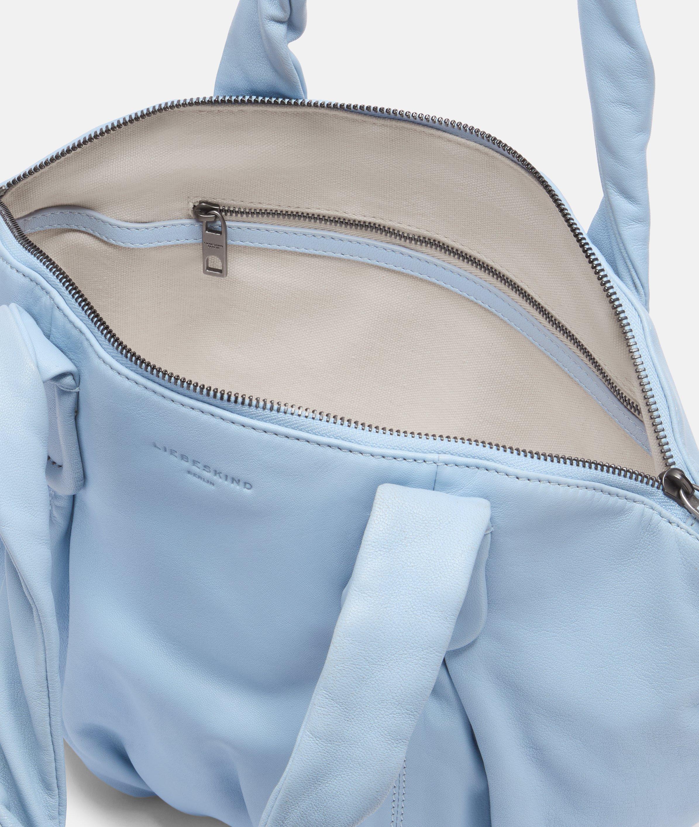 Lucy Shopper S in blau, beige, braun & schwarz
