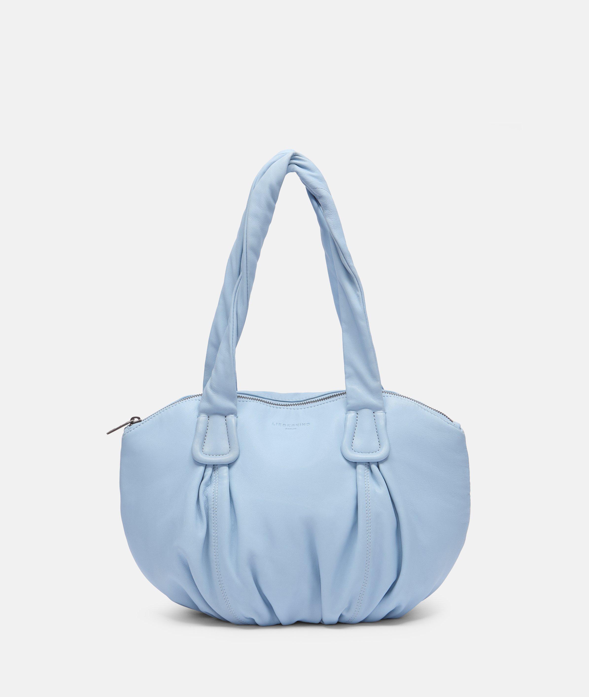 Lucy Shopper S in blau, beige, braun & schwarz