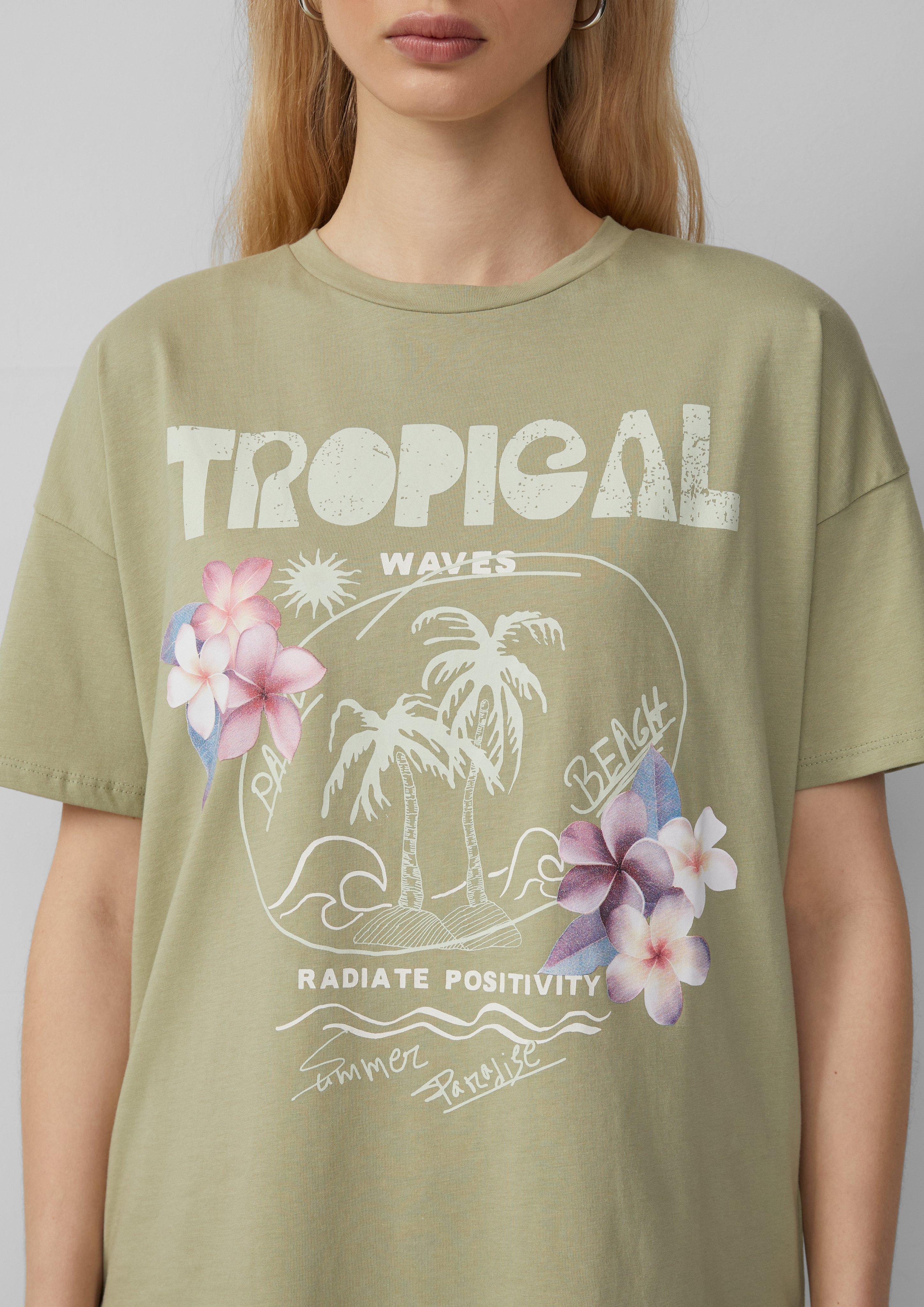 T-Shirt in 75D0 & 01D0