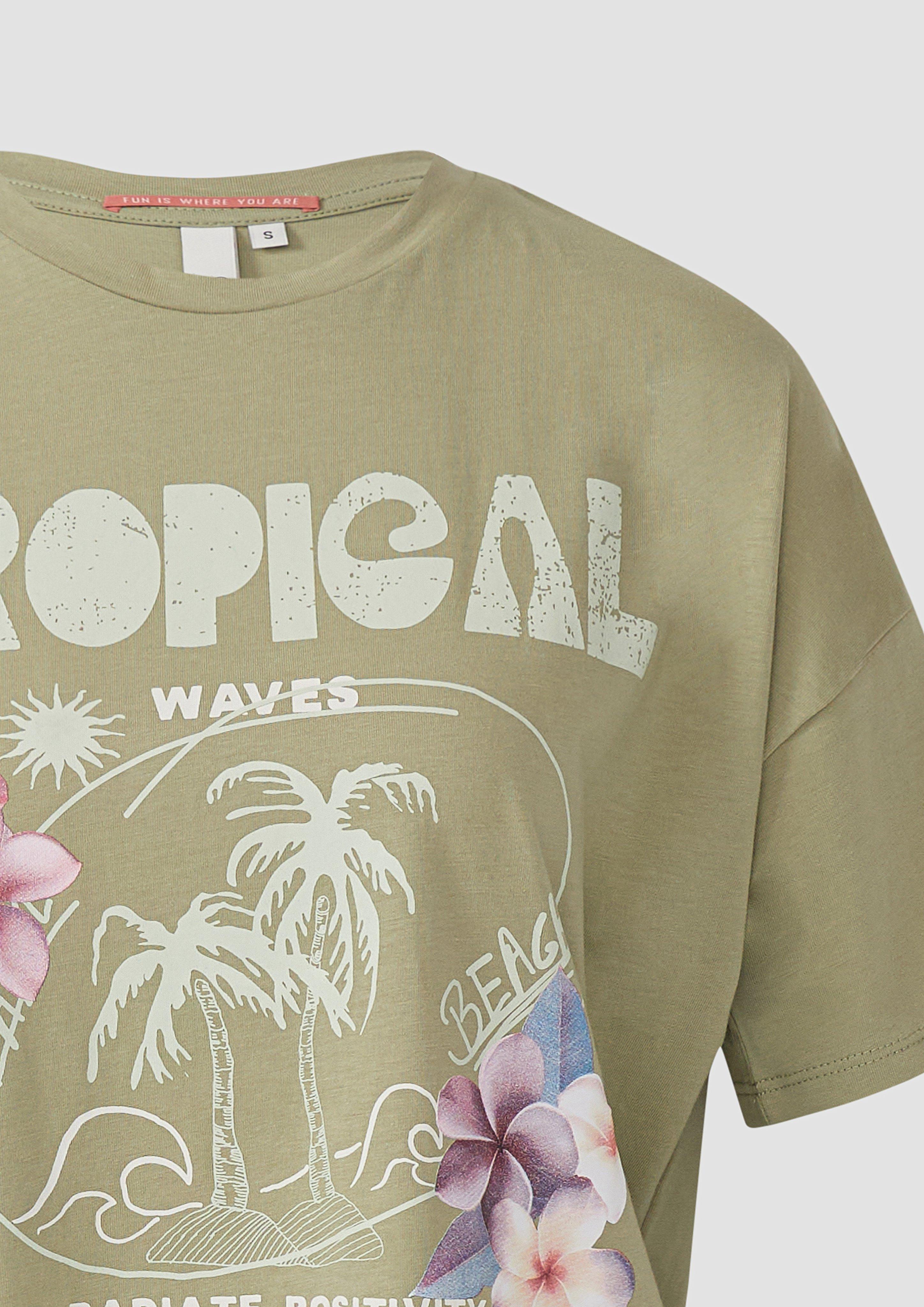 T-Shirt in 75D0 & 01D0