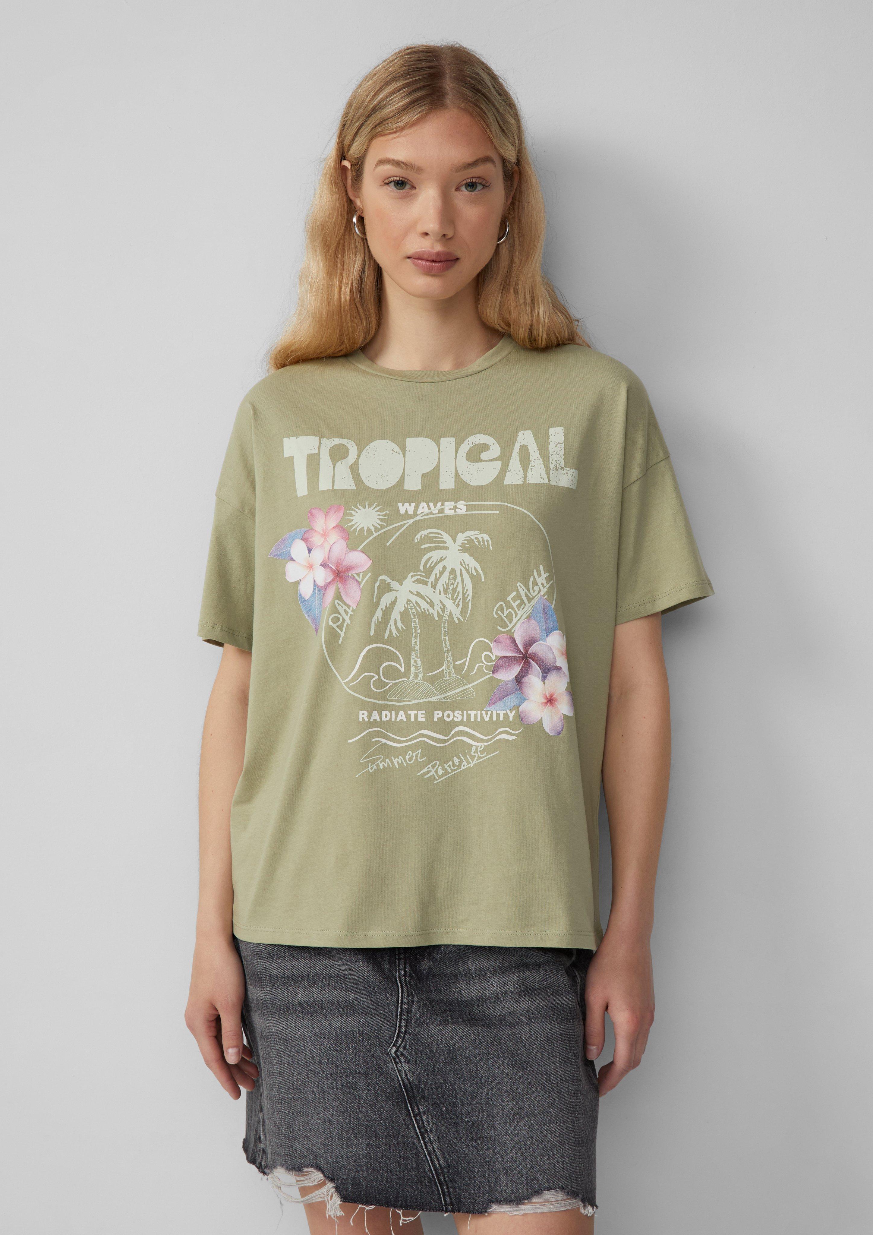 T-Shirt in 75D0 & 01D0