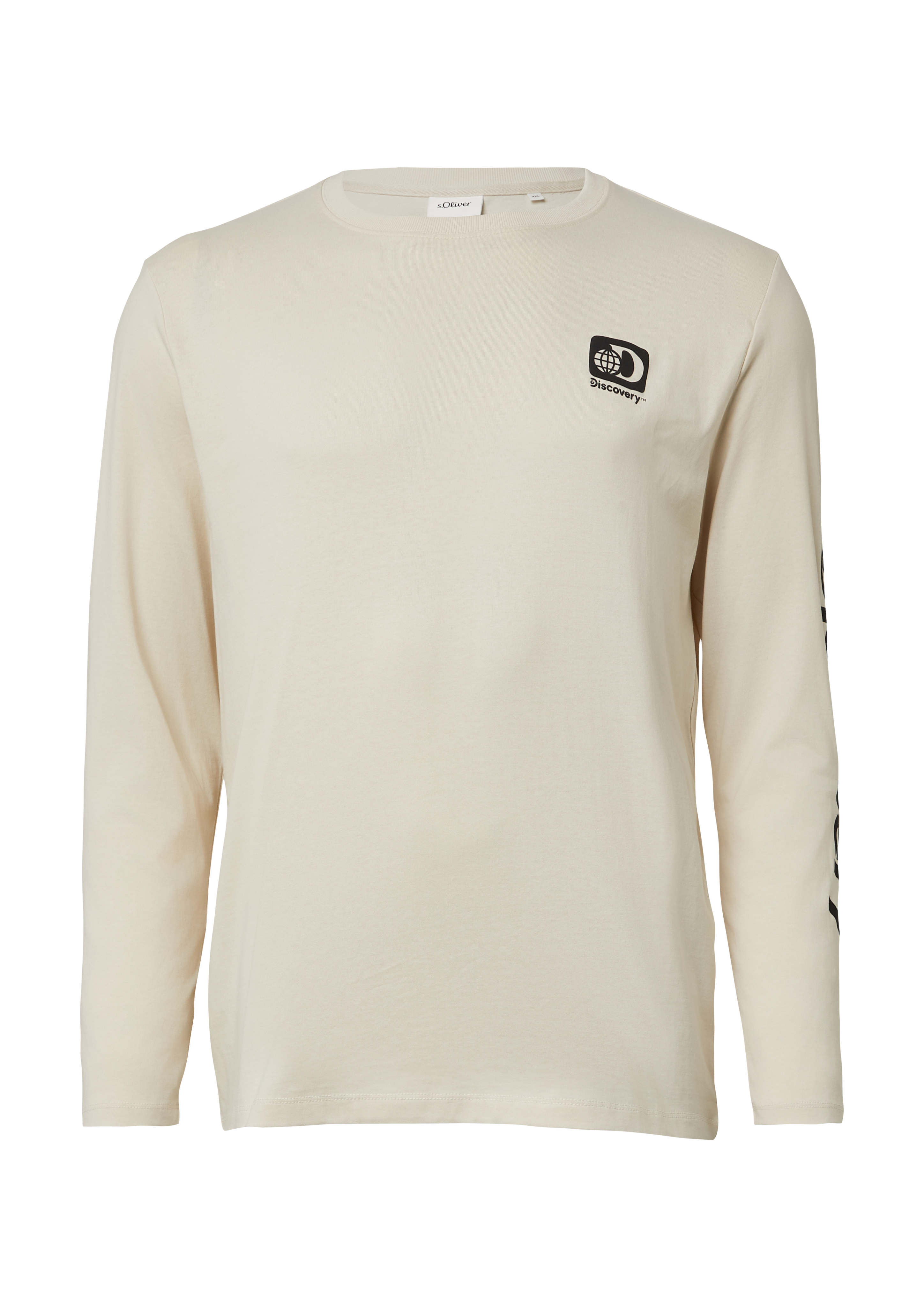 Hommes T-shirt en crème de s.Oliver Men Big Sizes