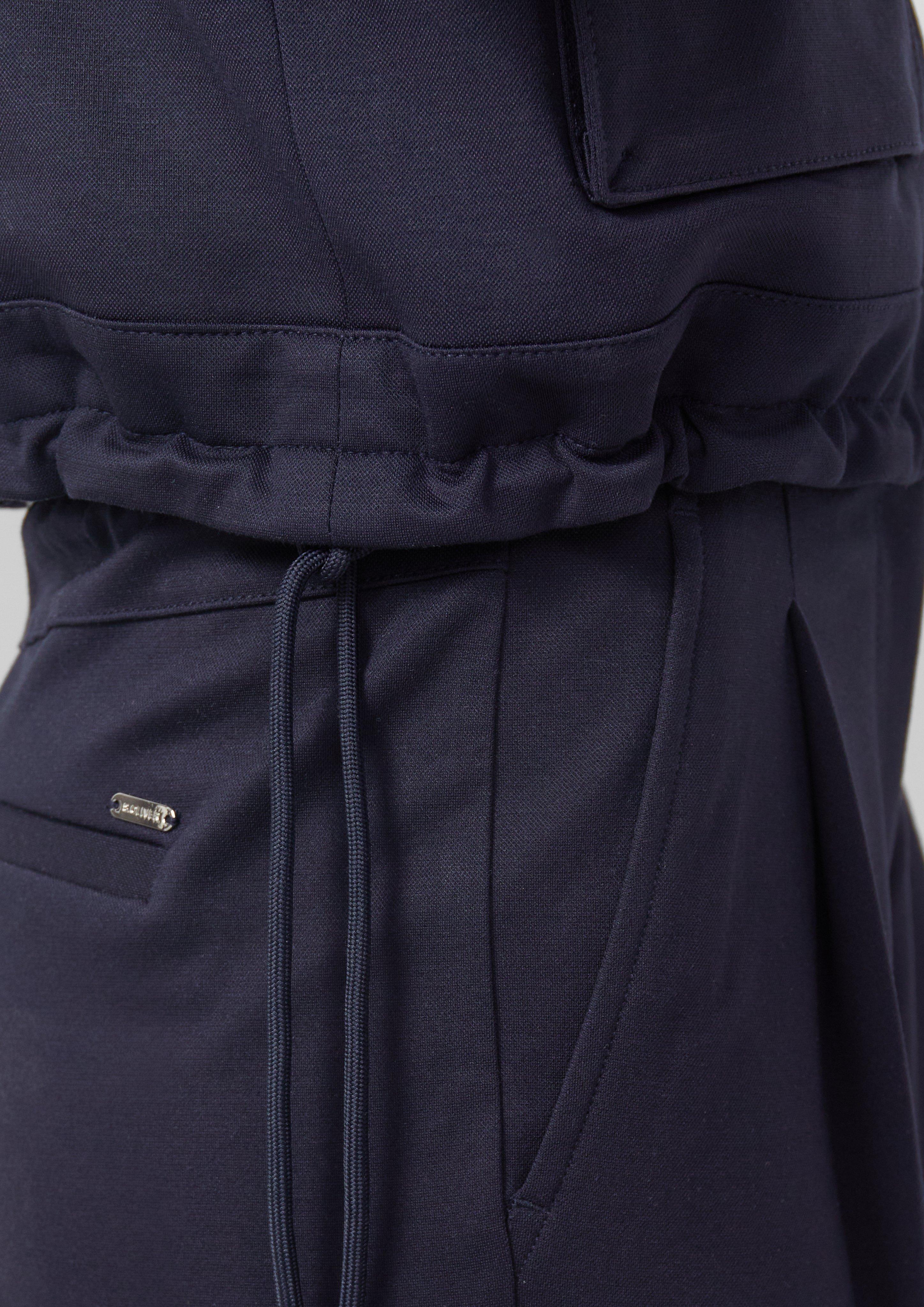 Blouson mit Stehkragen aus Interlockjersey