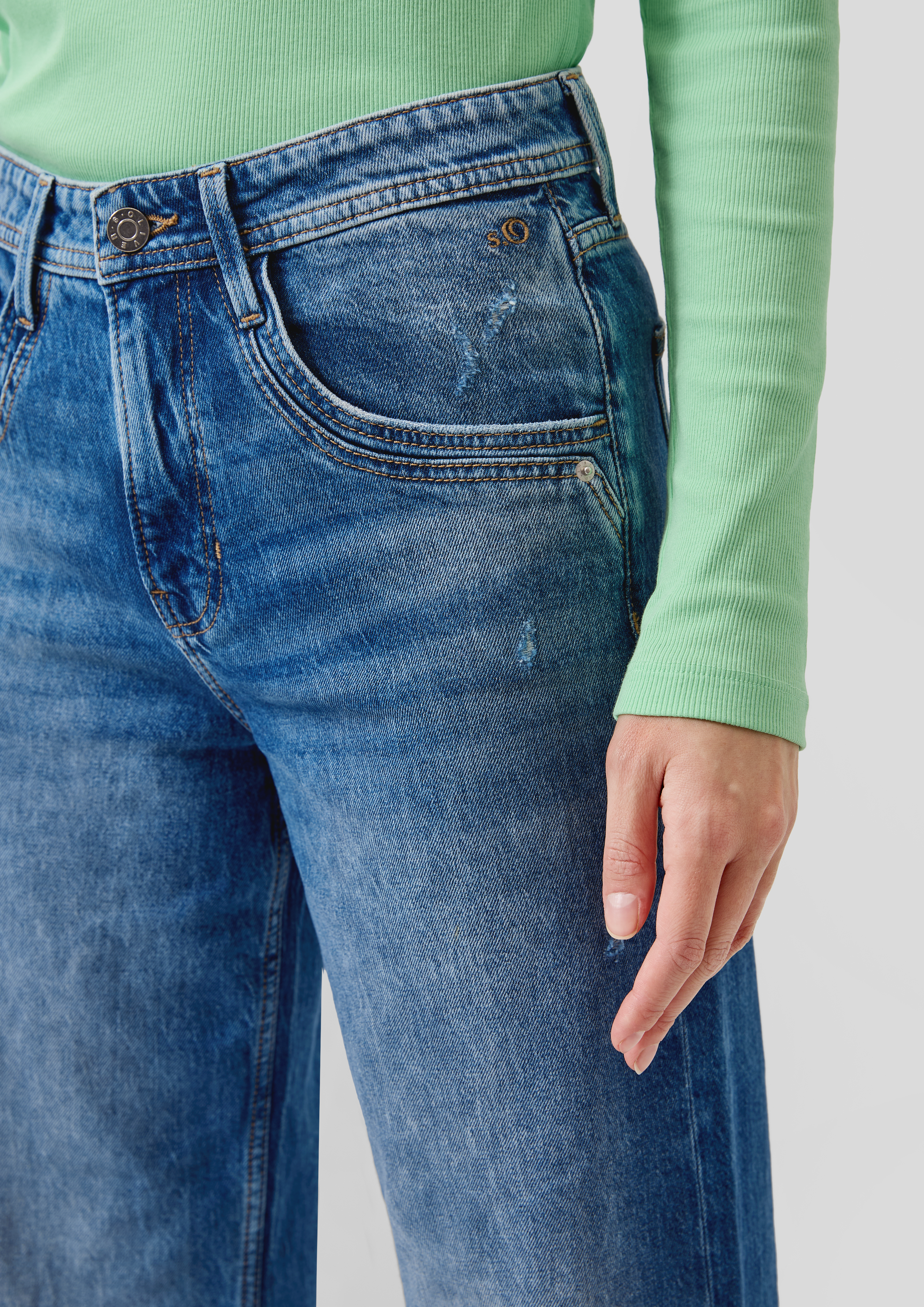 Pantalon en jean in 56Z6