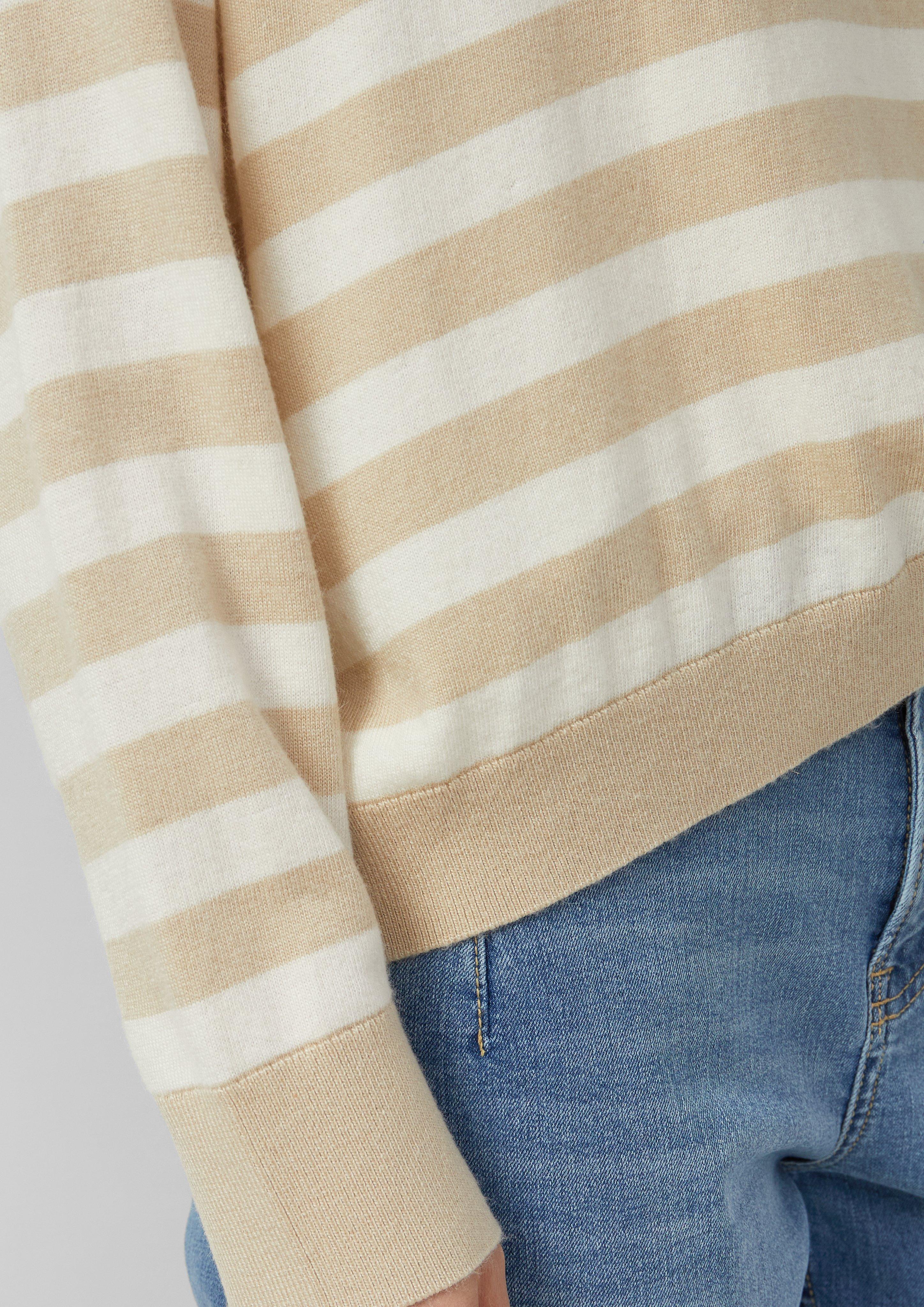 Oversized Strickpullover aus Viskosemix