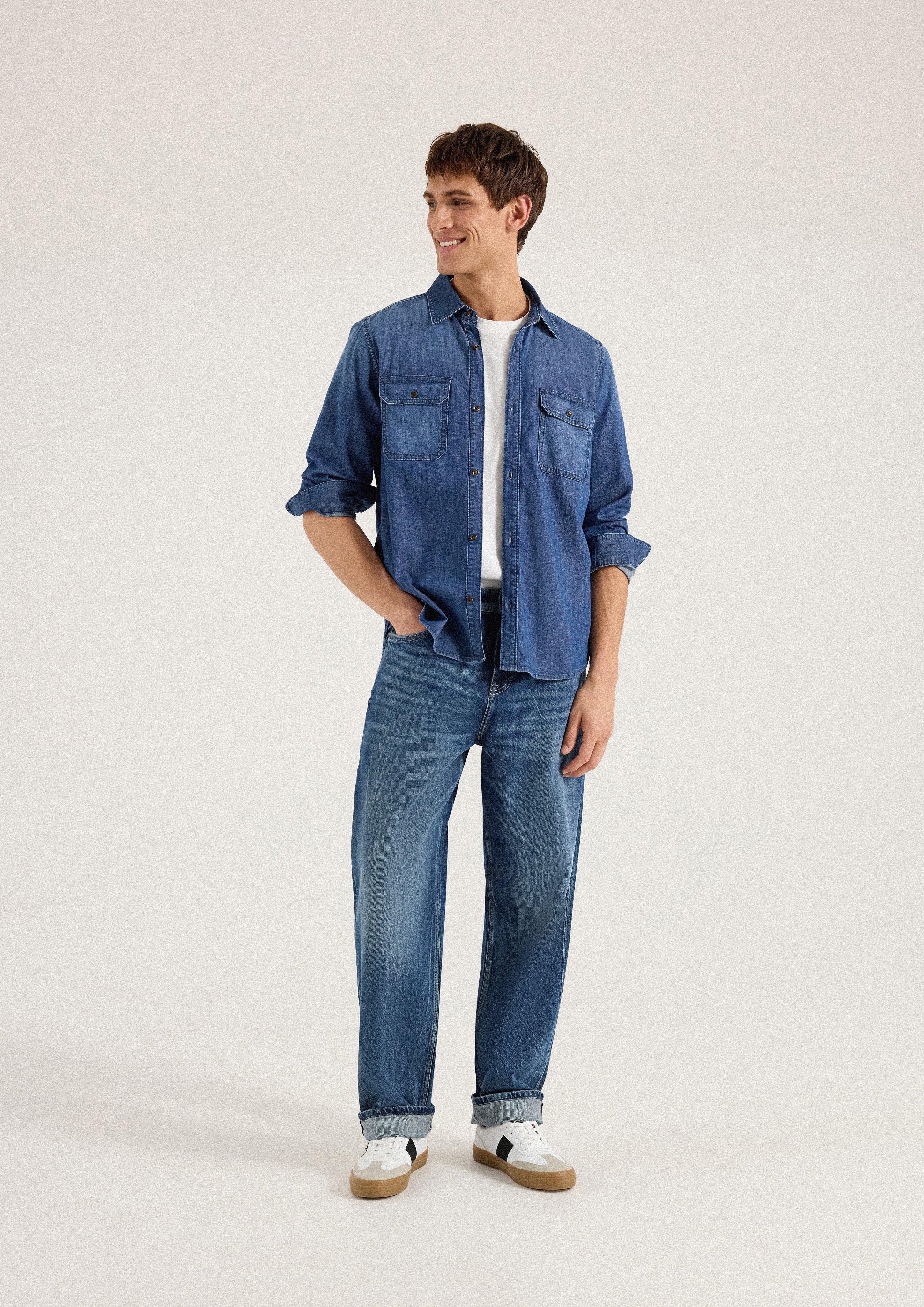 Pantalon en jean in 57Z4