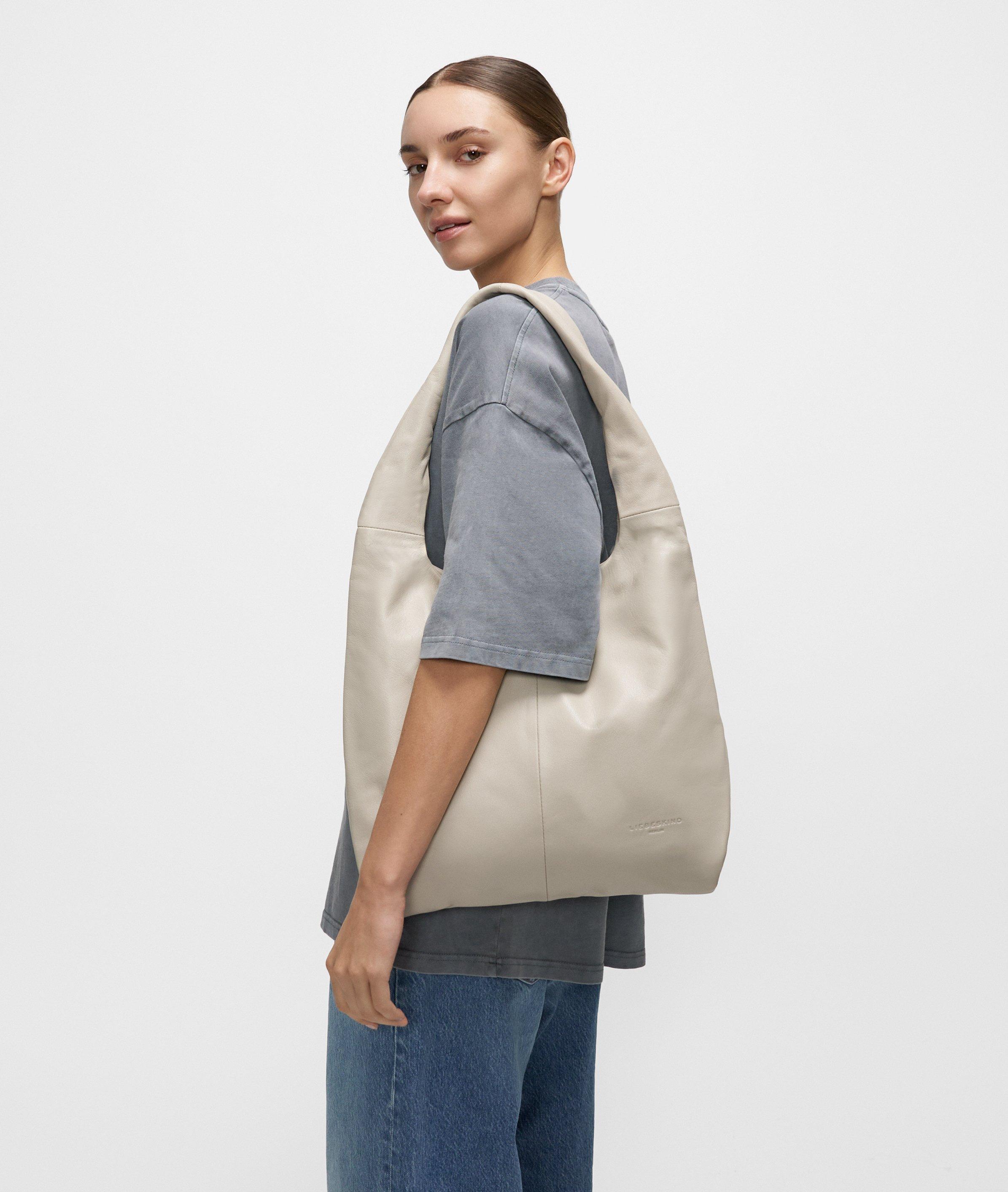 Mira Hobo L in creme, braun & schwarz