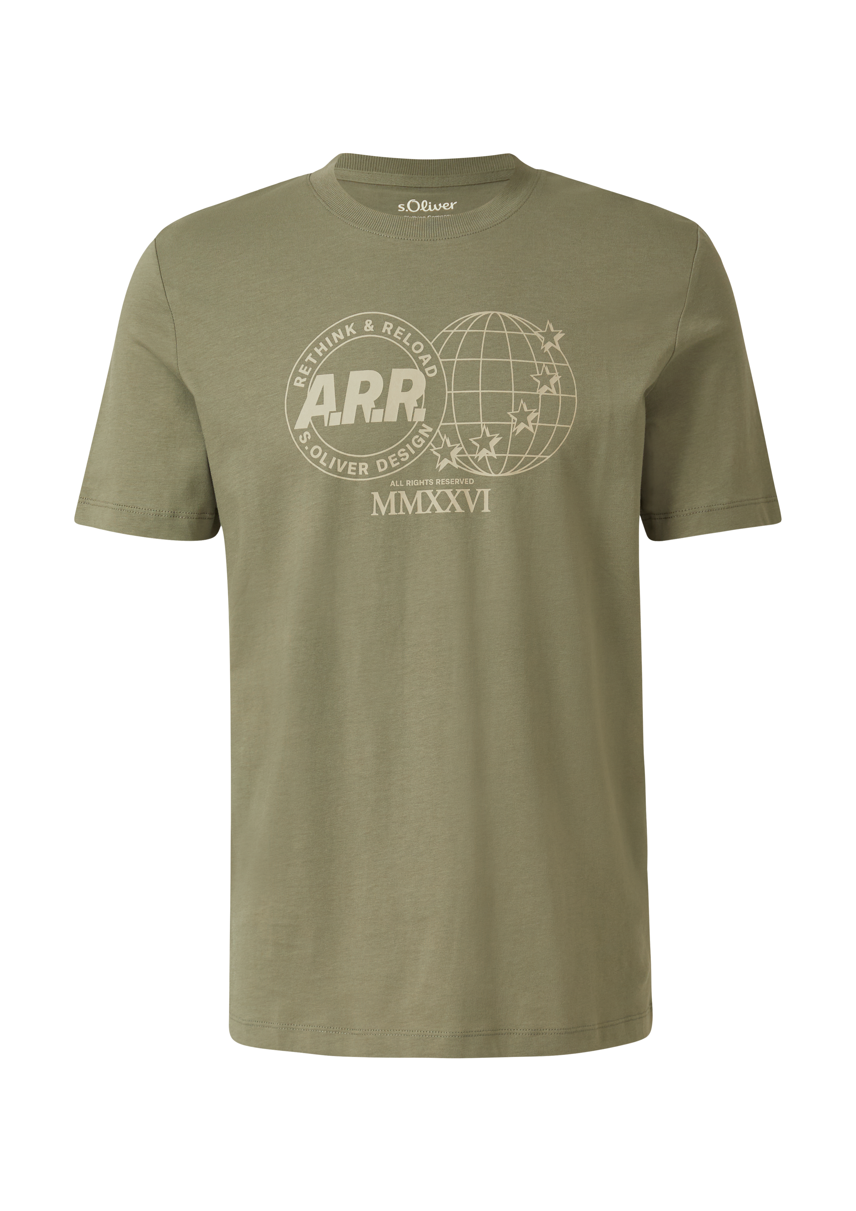 T-shirt met print op voorzijde