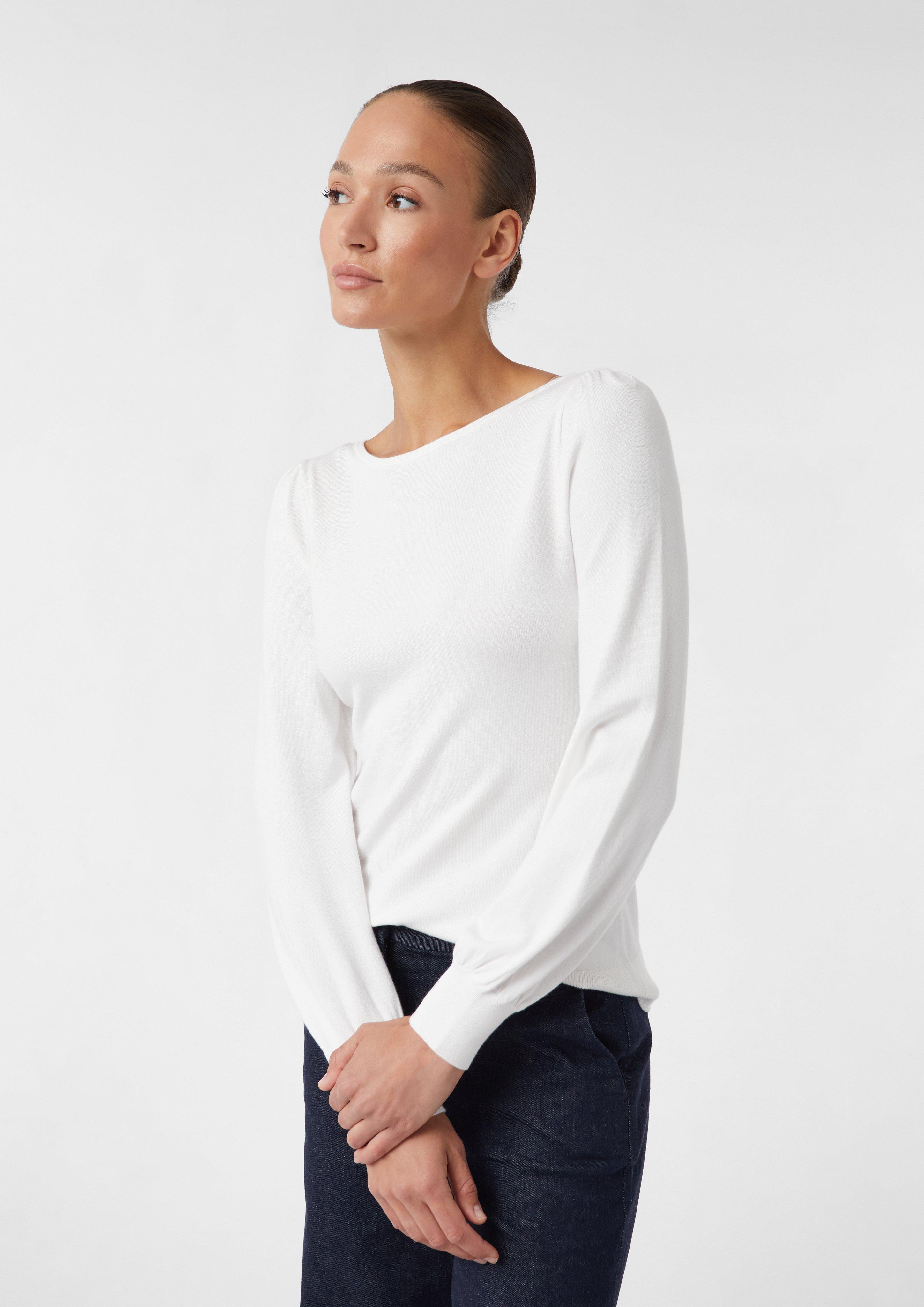 Strickpullover in 0120 & 82W2