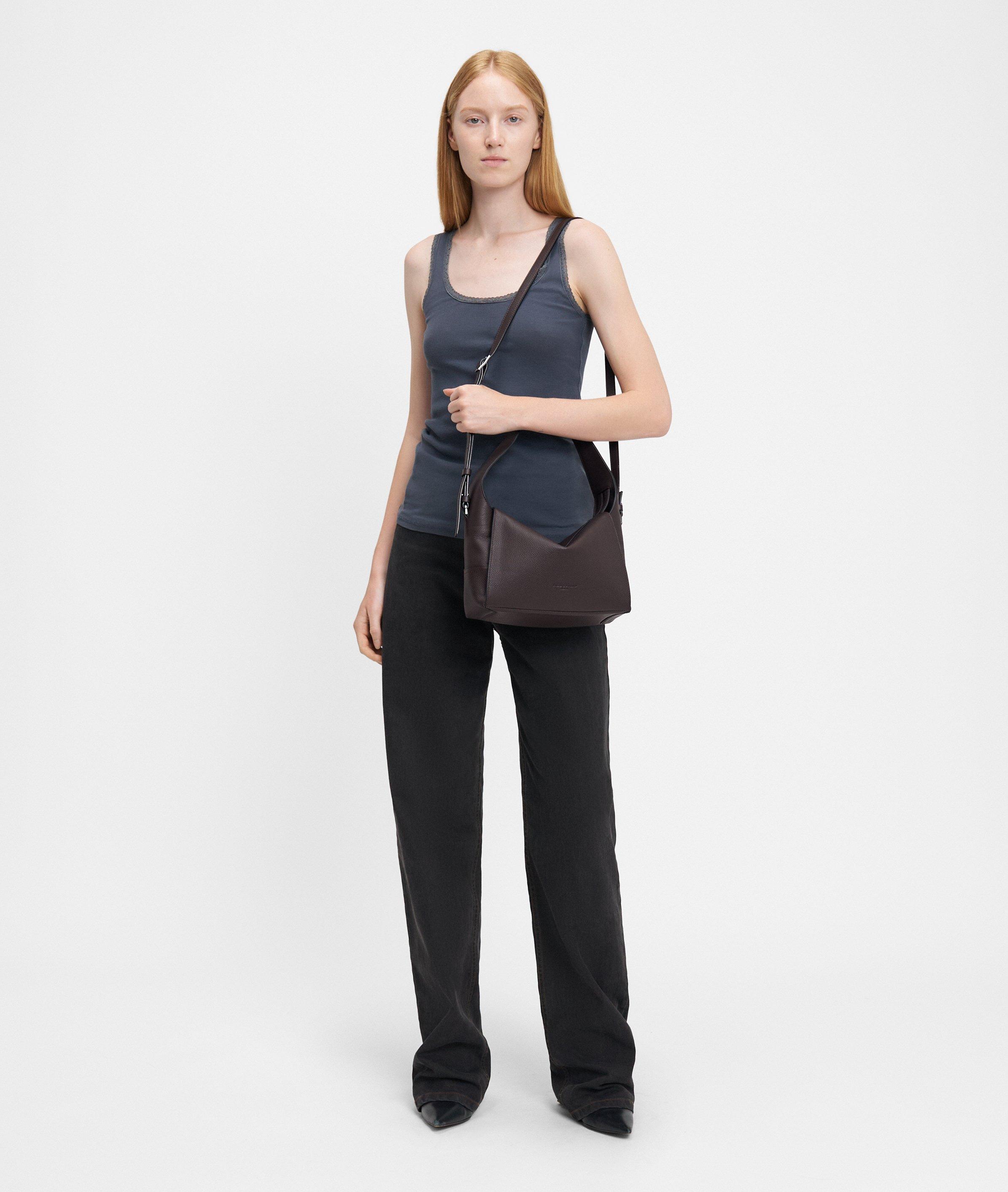 Lou Hobo S in braun, beige, grün & schwarz