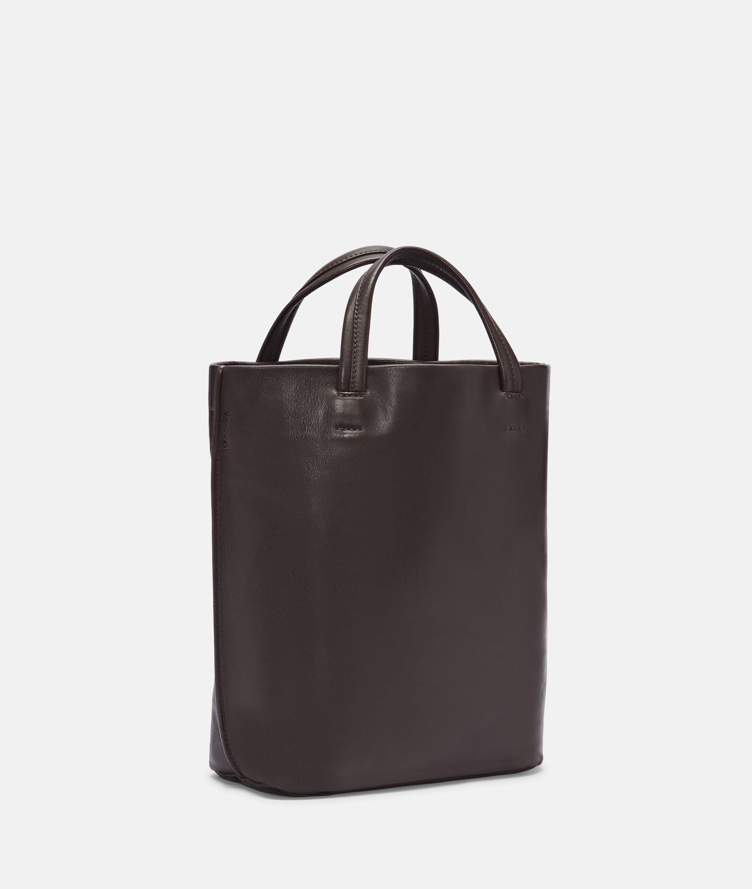 Hera Tote M in brown, black & purple