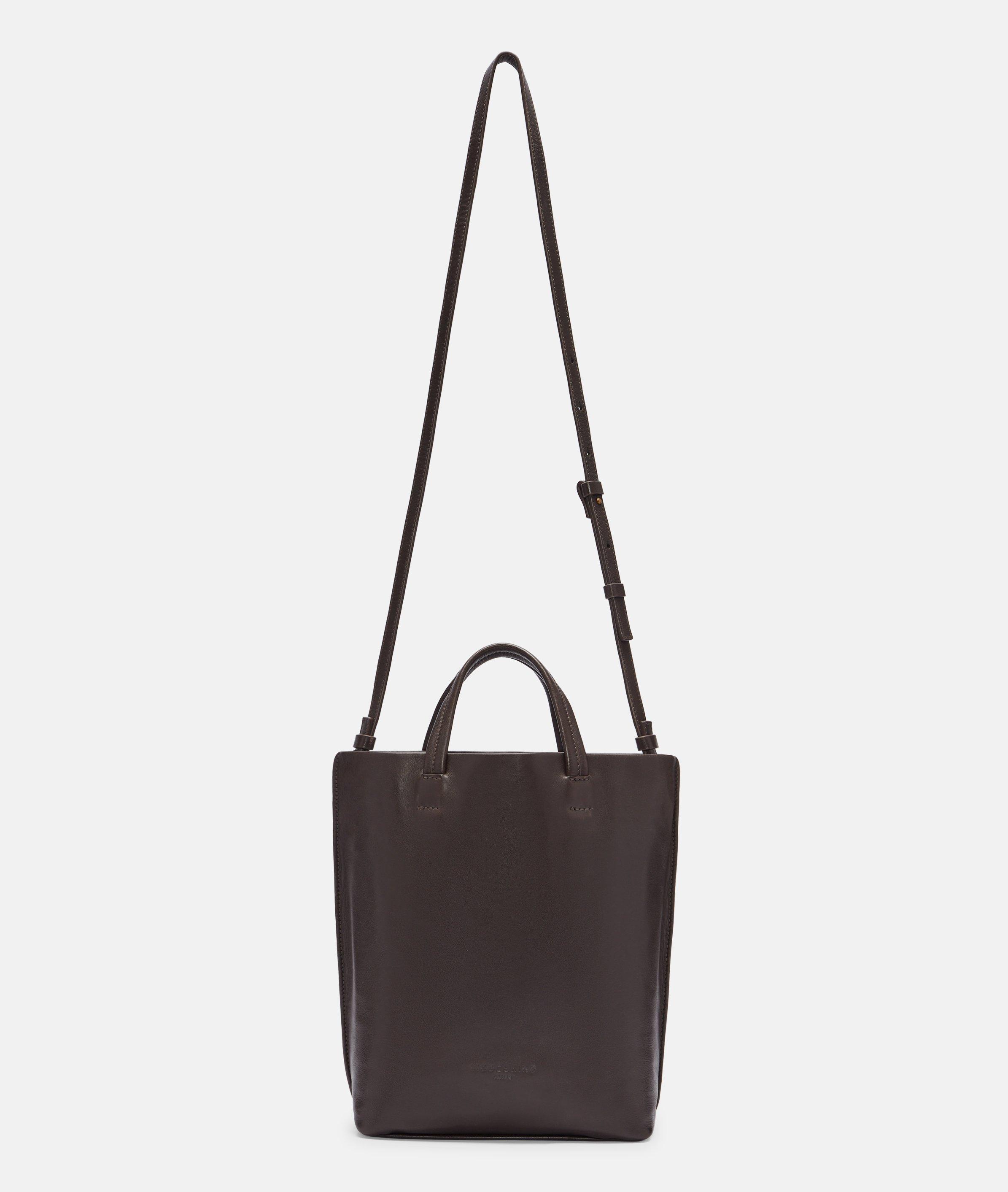 Hera Tote M in brown, black & purple