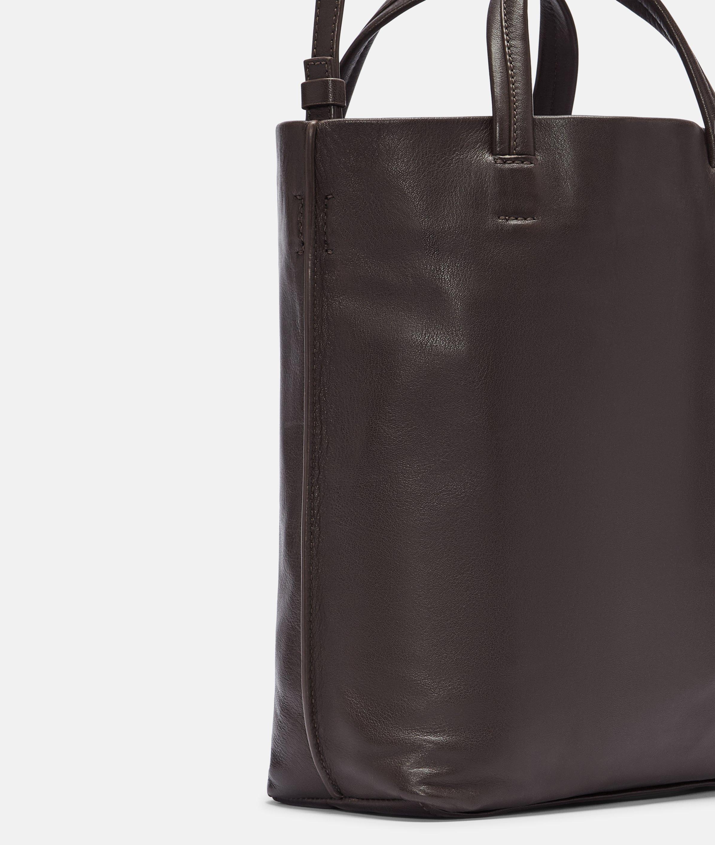 Hera Tote M in brown, black & purple