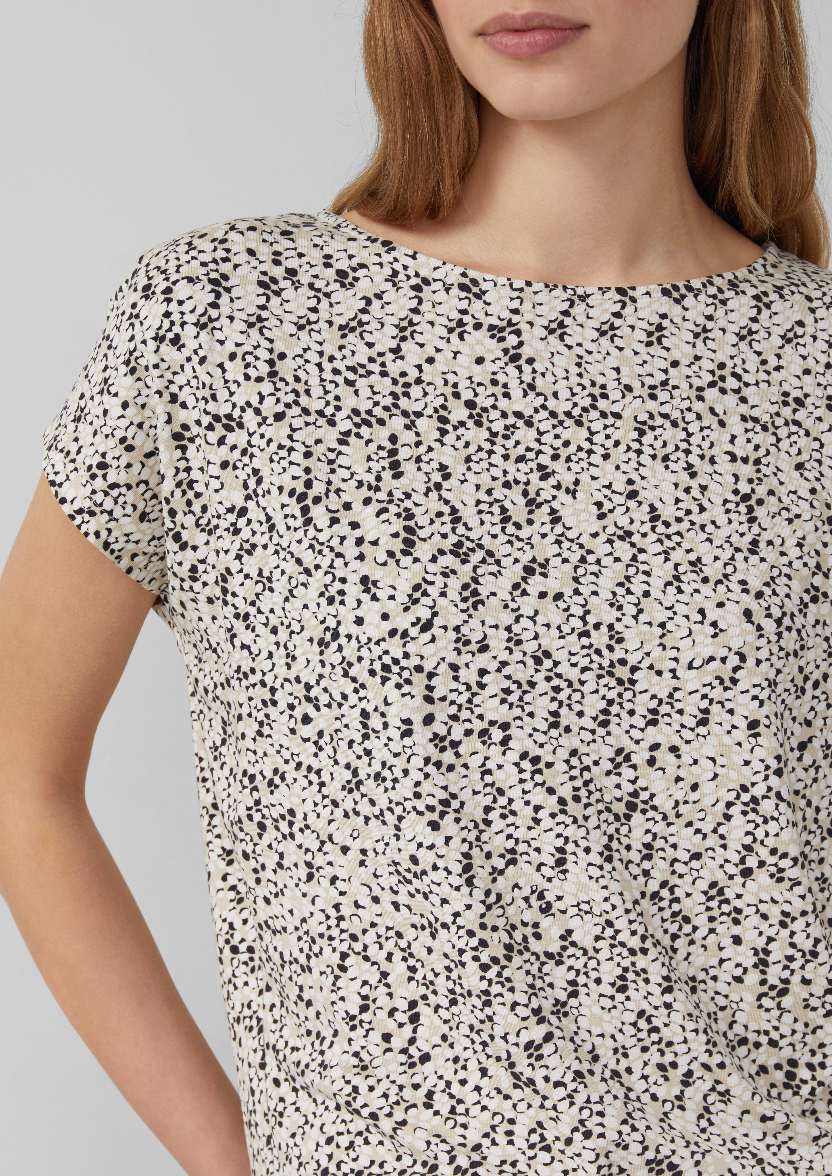 Thumbnail - Fließendes Jersey-Shirt mit überschnittenen Schultern