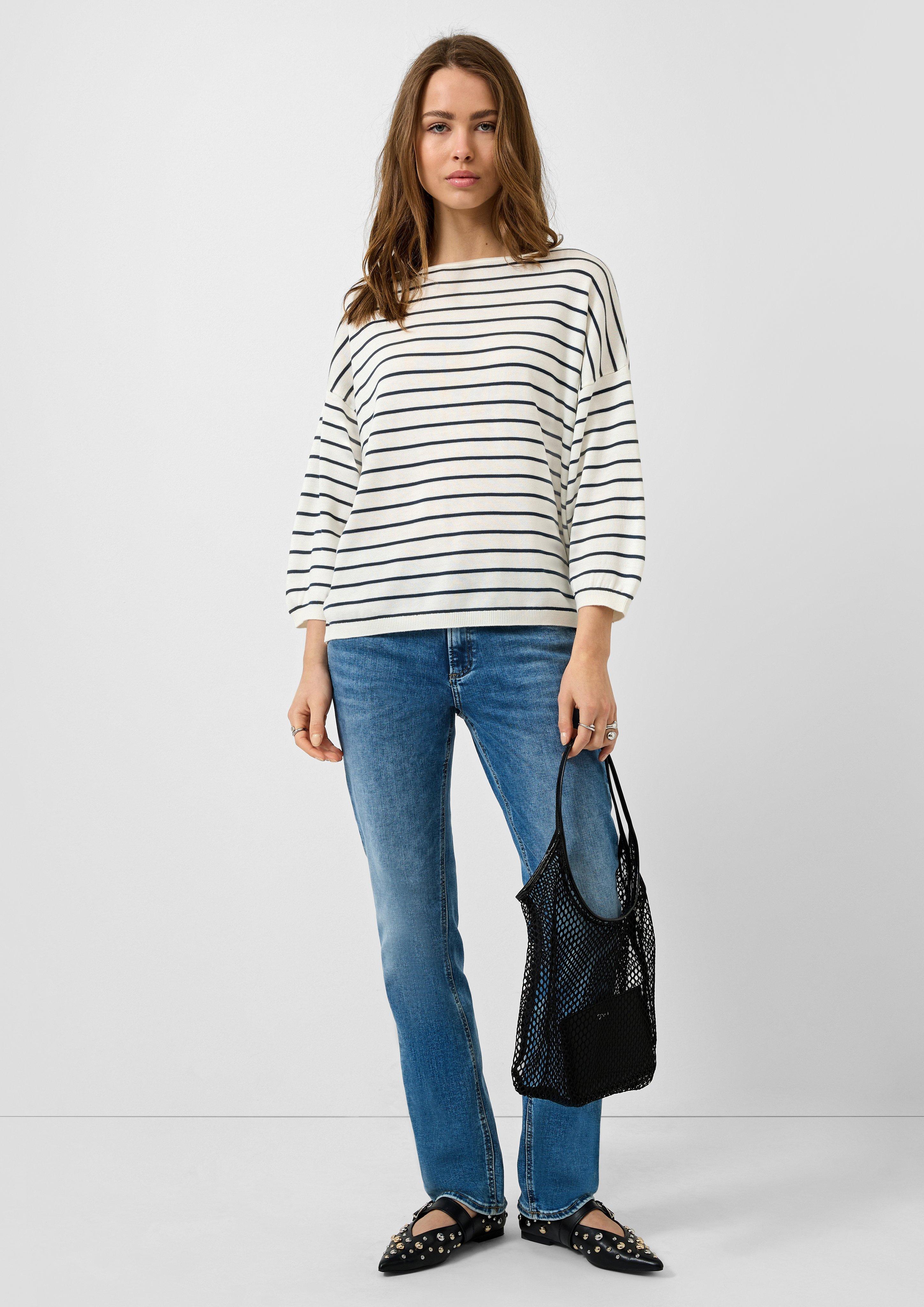 Pull en tricot in 02G0, 81G0 & 58G0