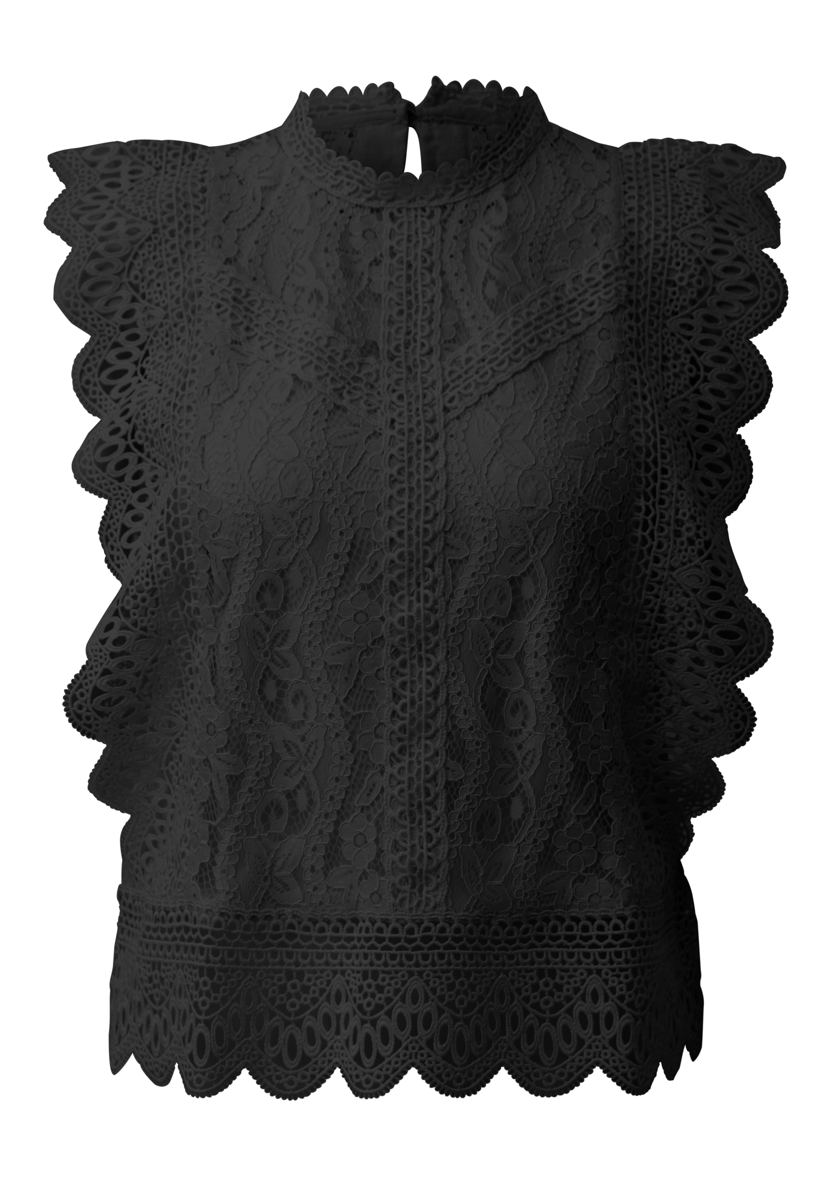 Kanten blouse top