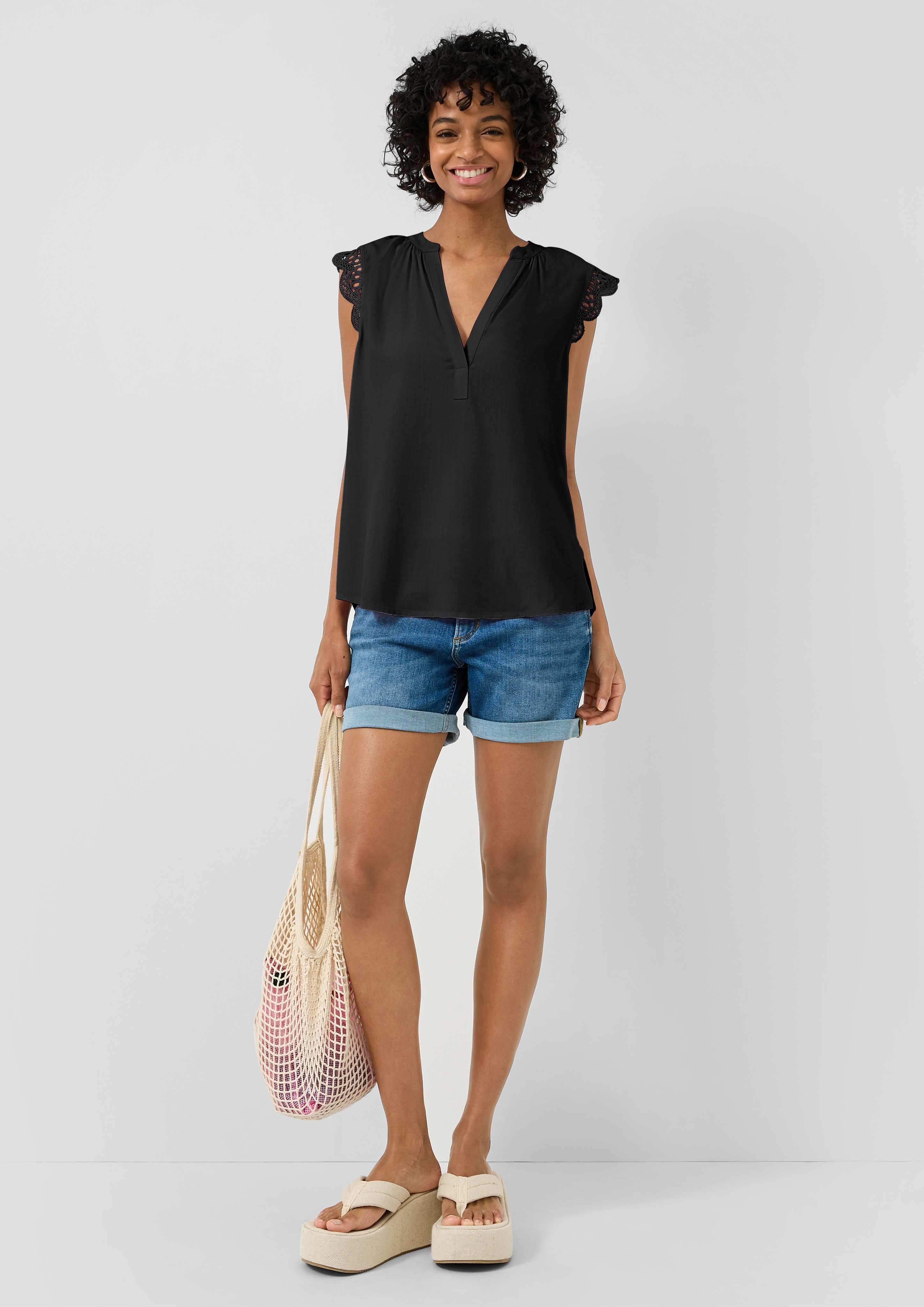 Bluse in 9999 & 0200