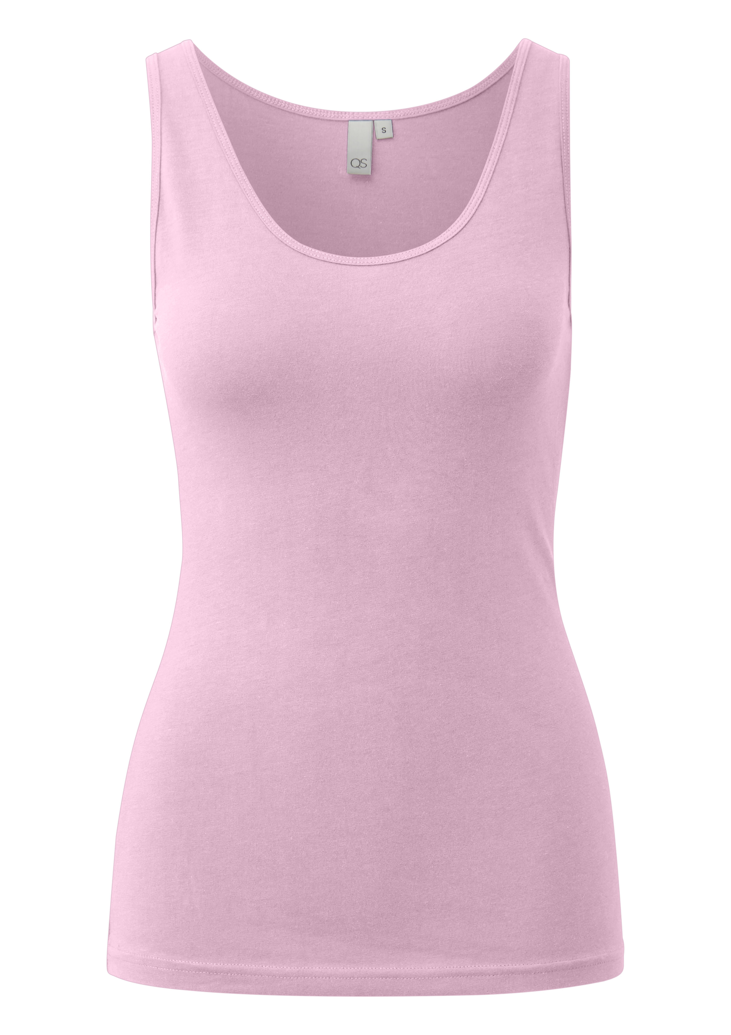 QS Top aus Baumwolljersey 2175379.4143.L