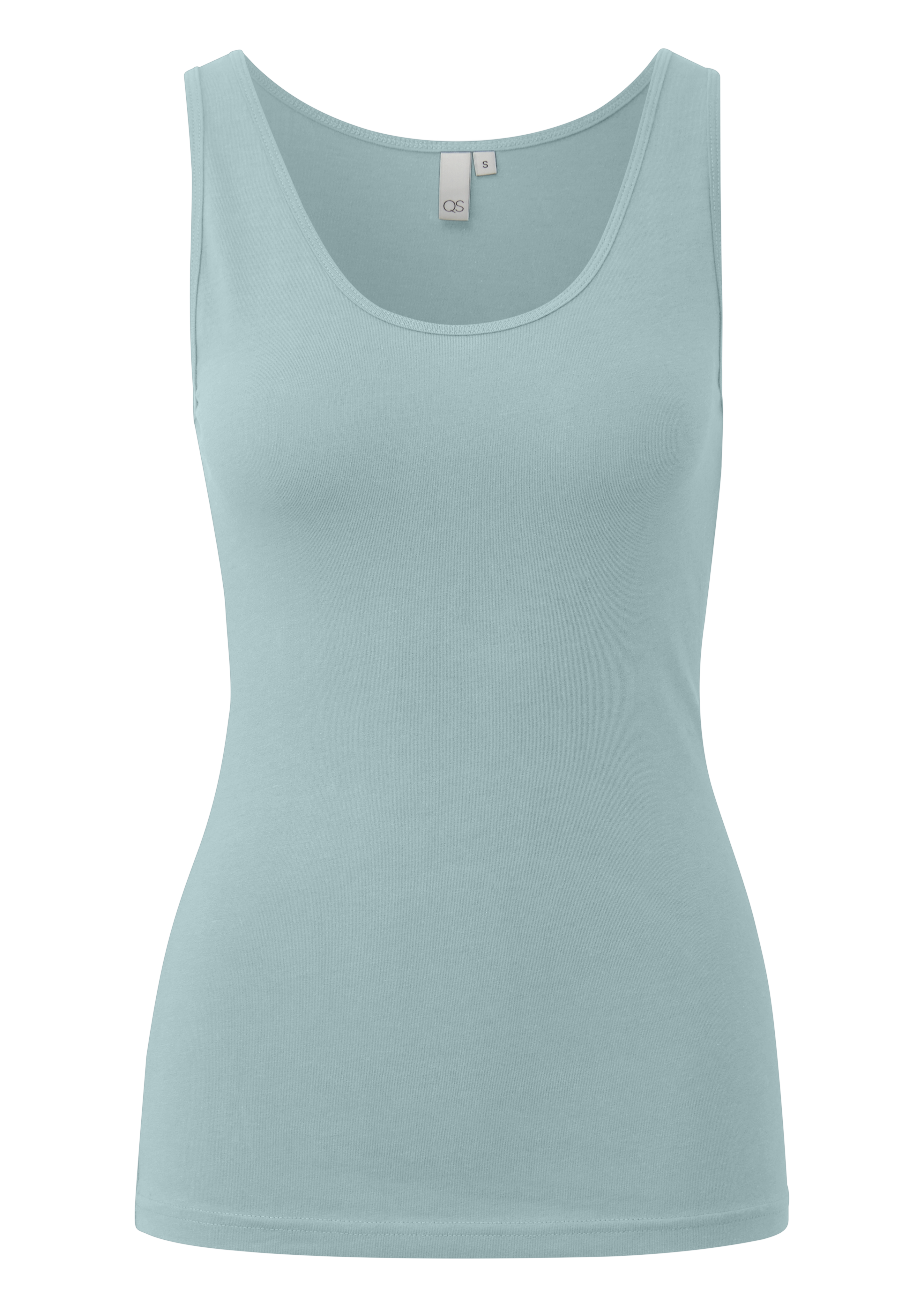 QS Top aus Baumwolljersey 2175379.6147.L