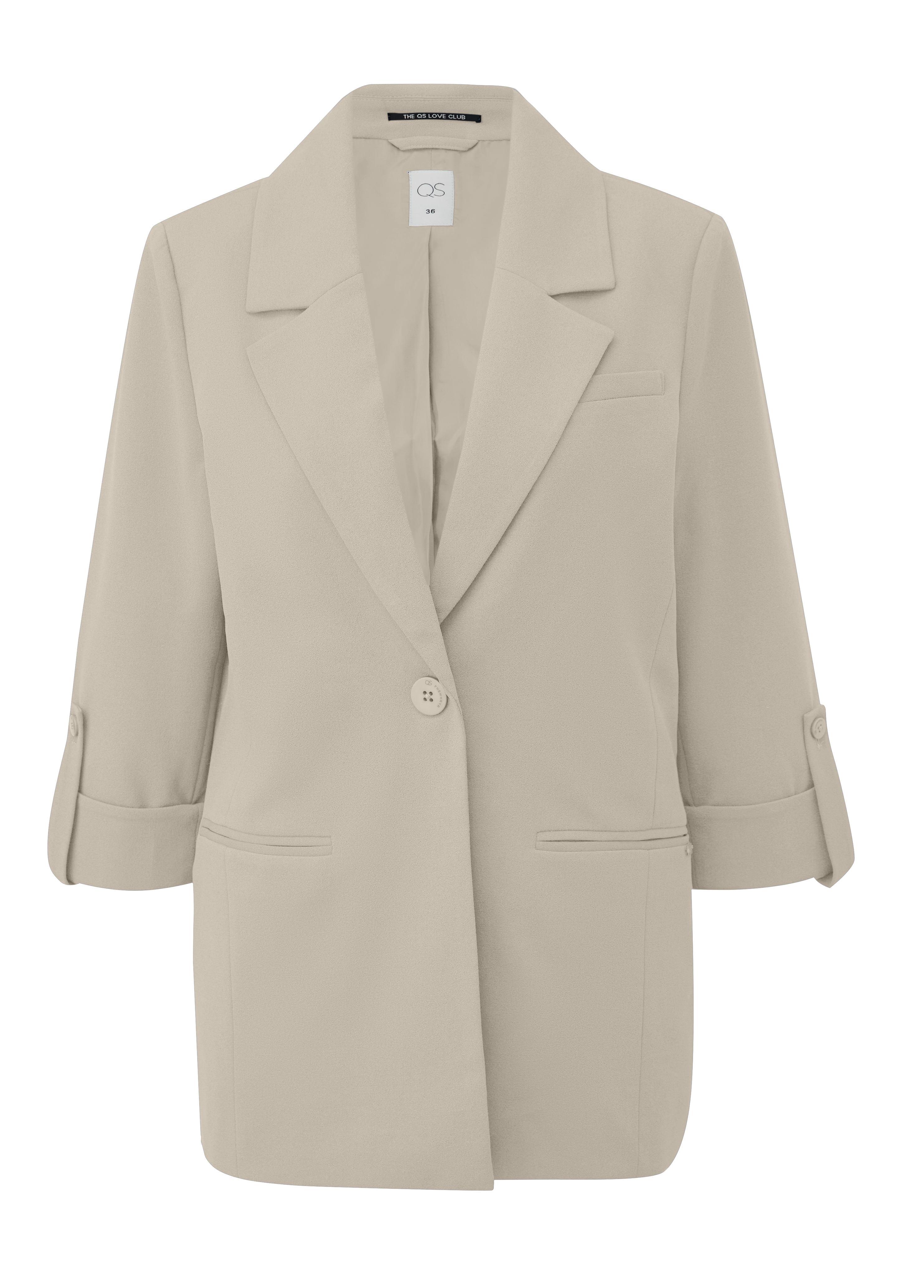 Blazer met omslag