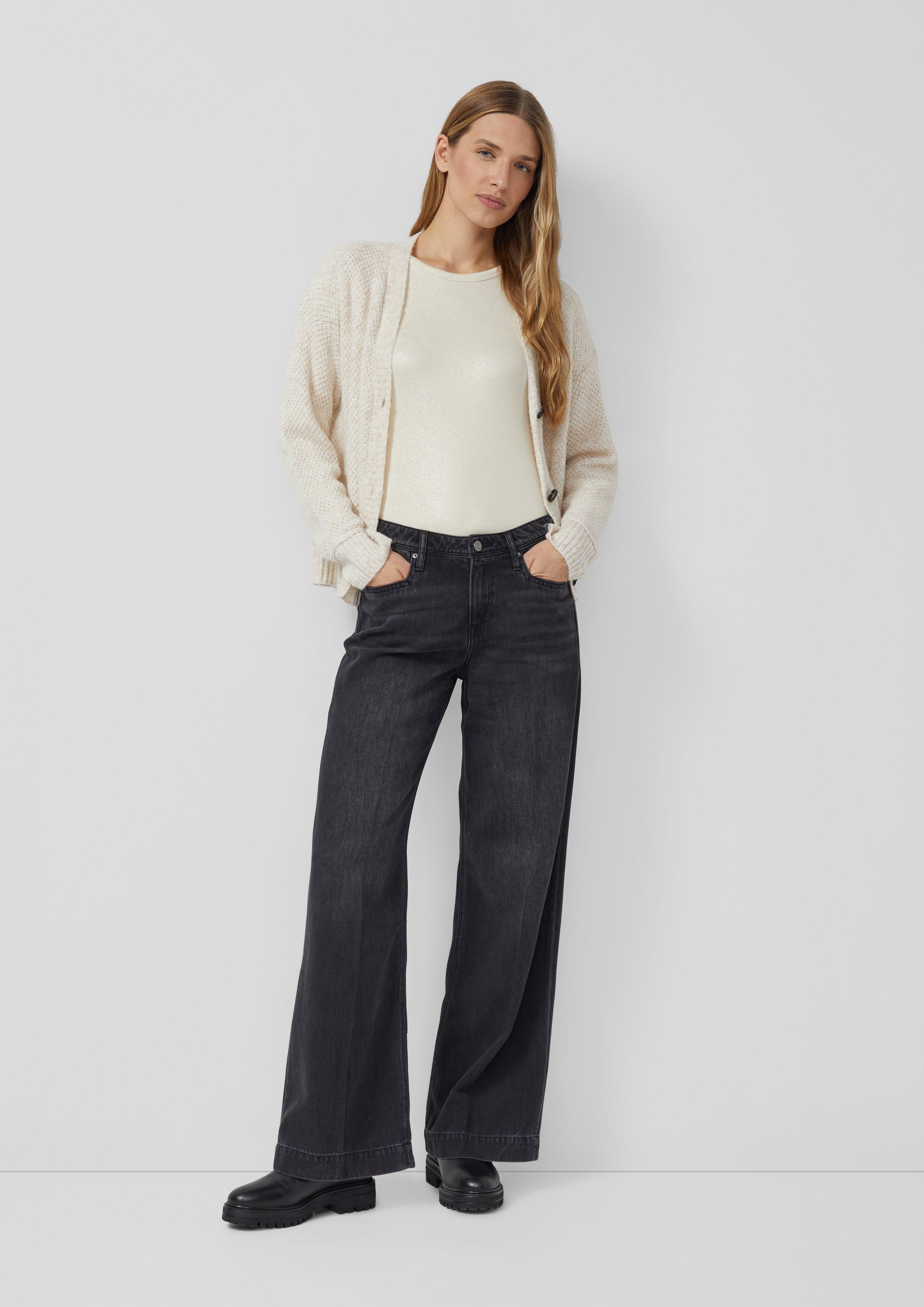 Tričko s dlouhým rukávem z žebrového materiálu in 0805, 9999 & 3902