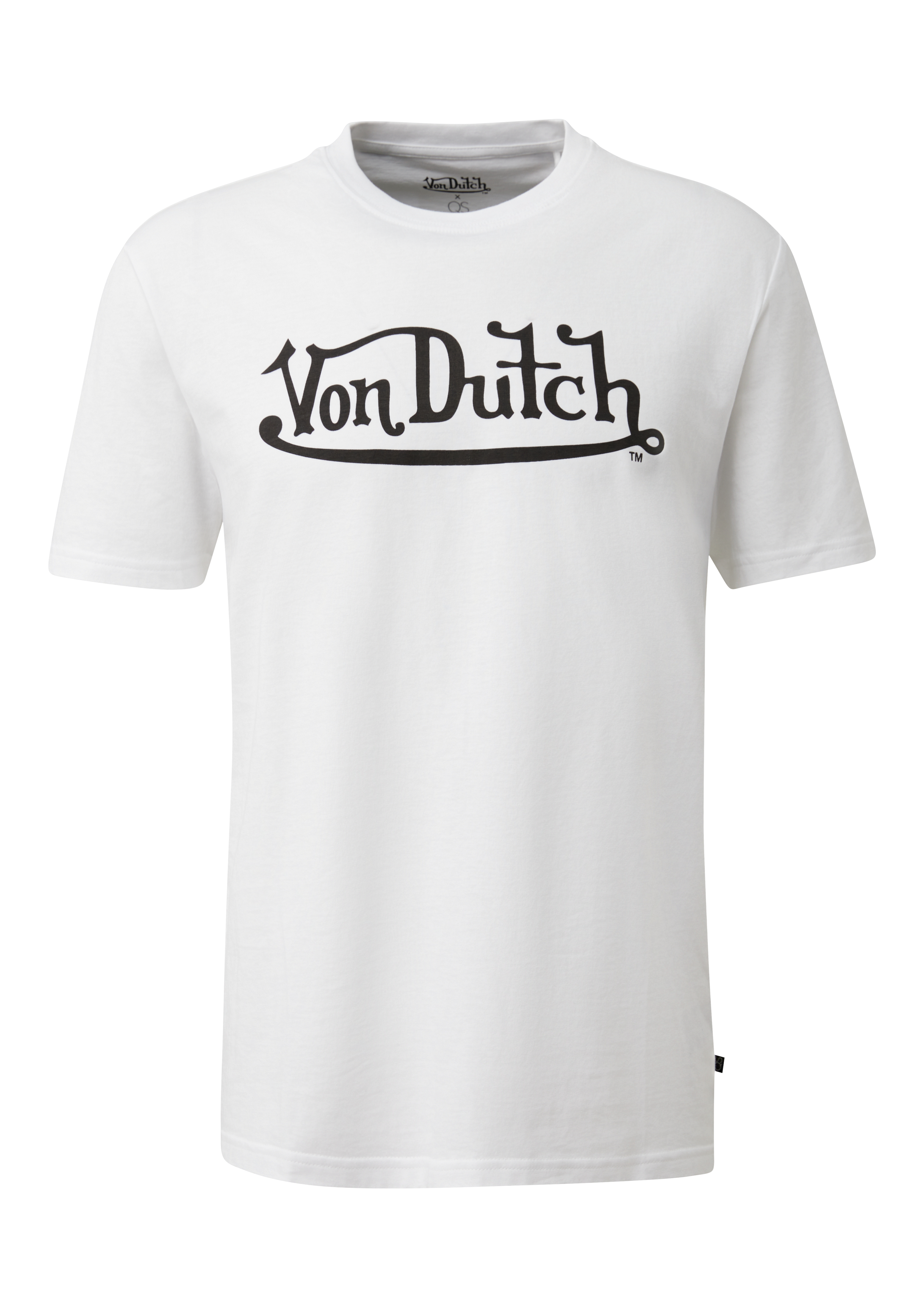 Rundhals T-Shirt Mit Frontdruck | Qs X Von Dutch