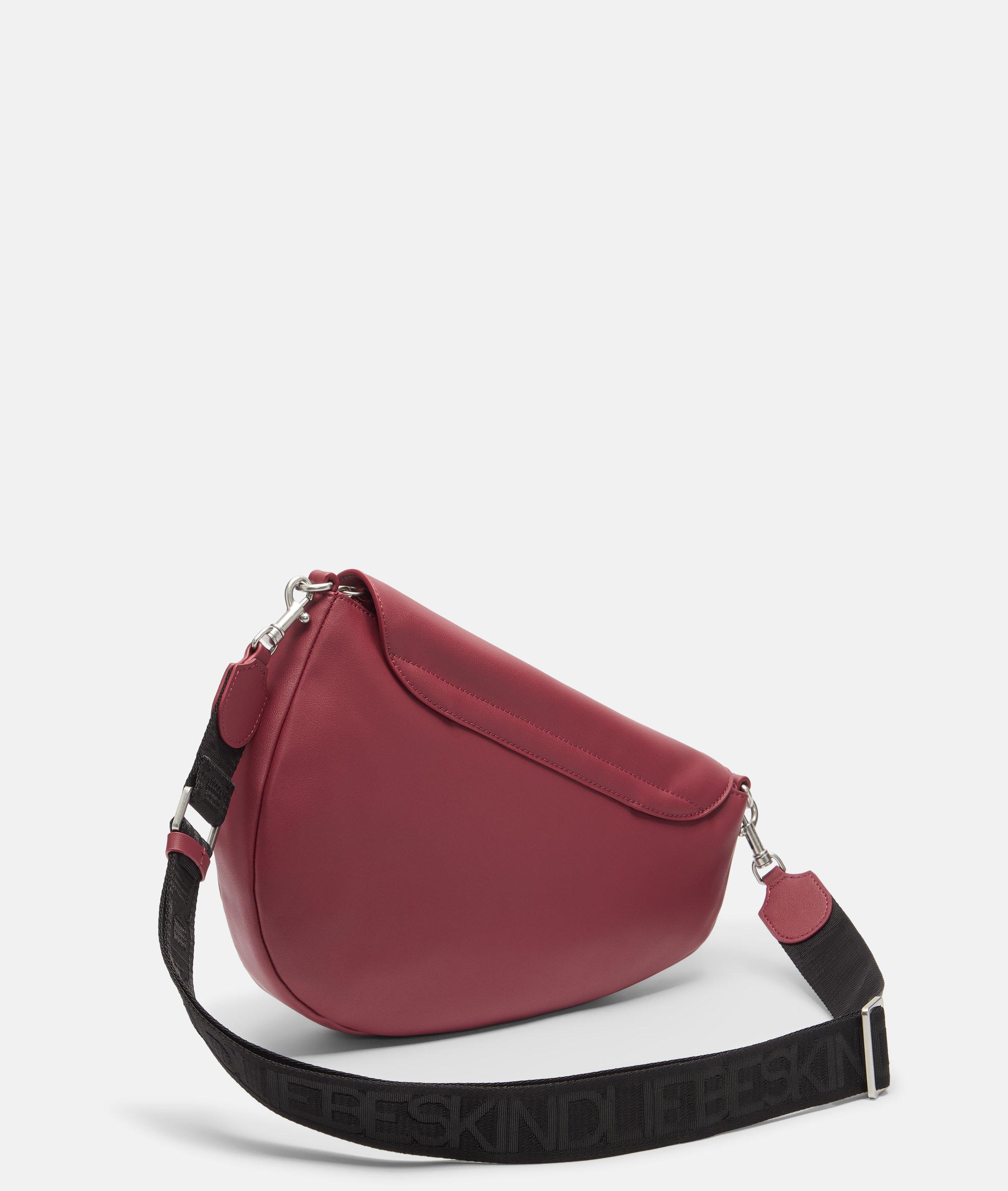 Oval Shoulder Bag M in rot