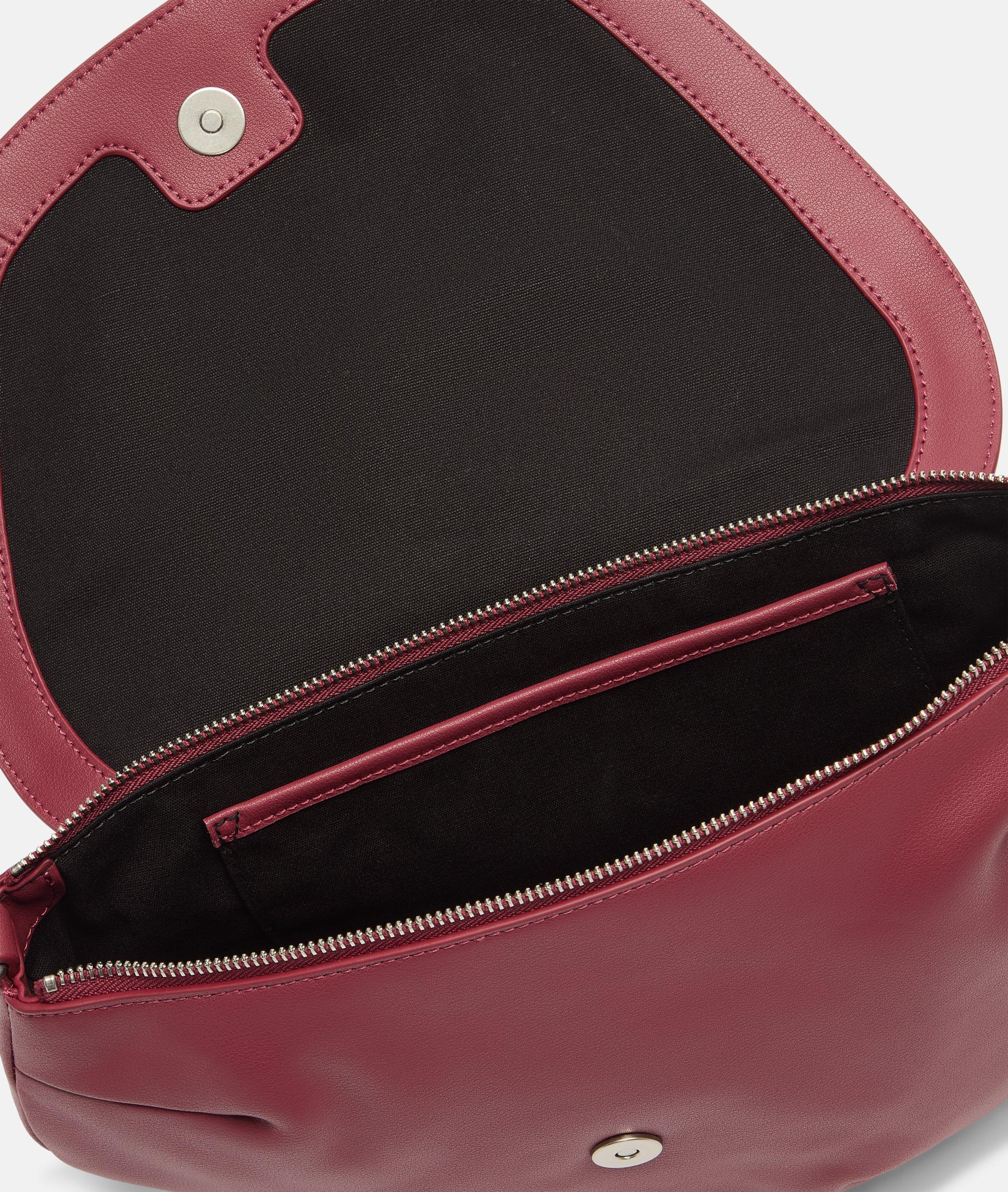 Oval Shoulder Bag M in rot