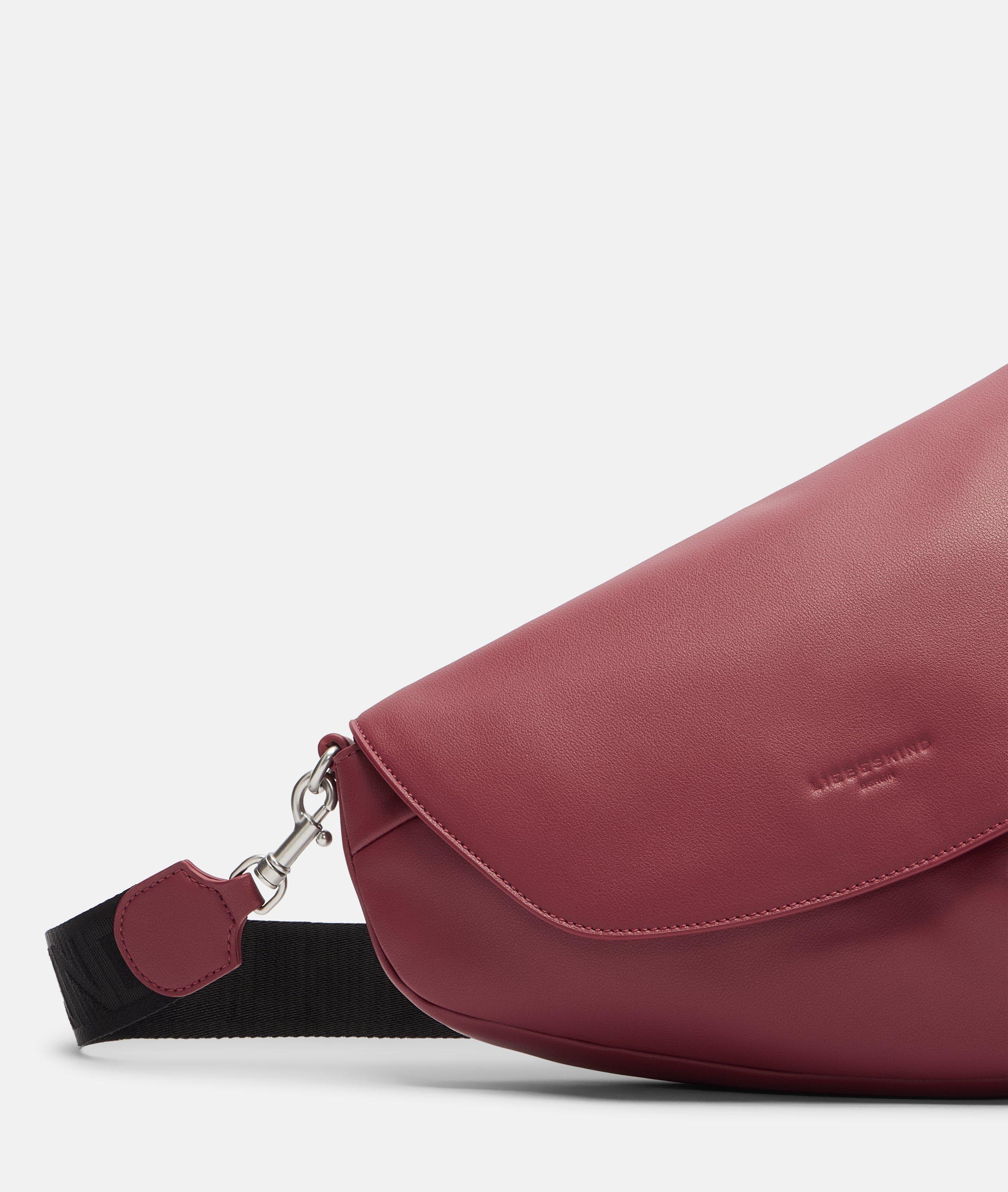 Oval Shoulder Bag M in rot