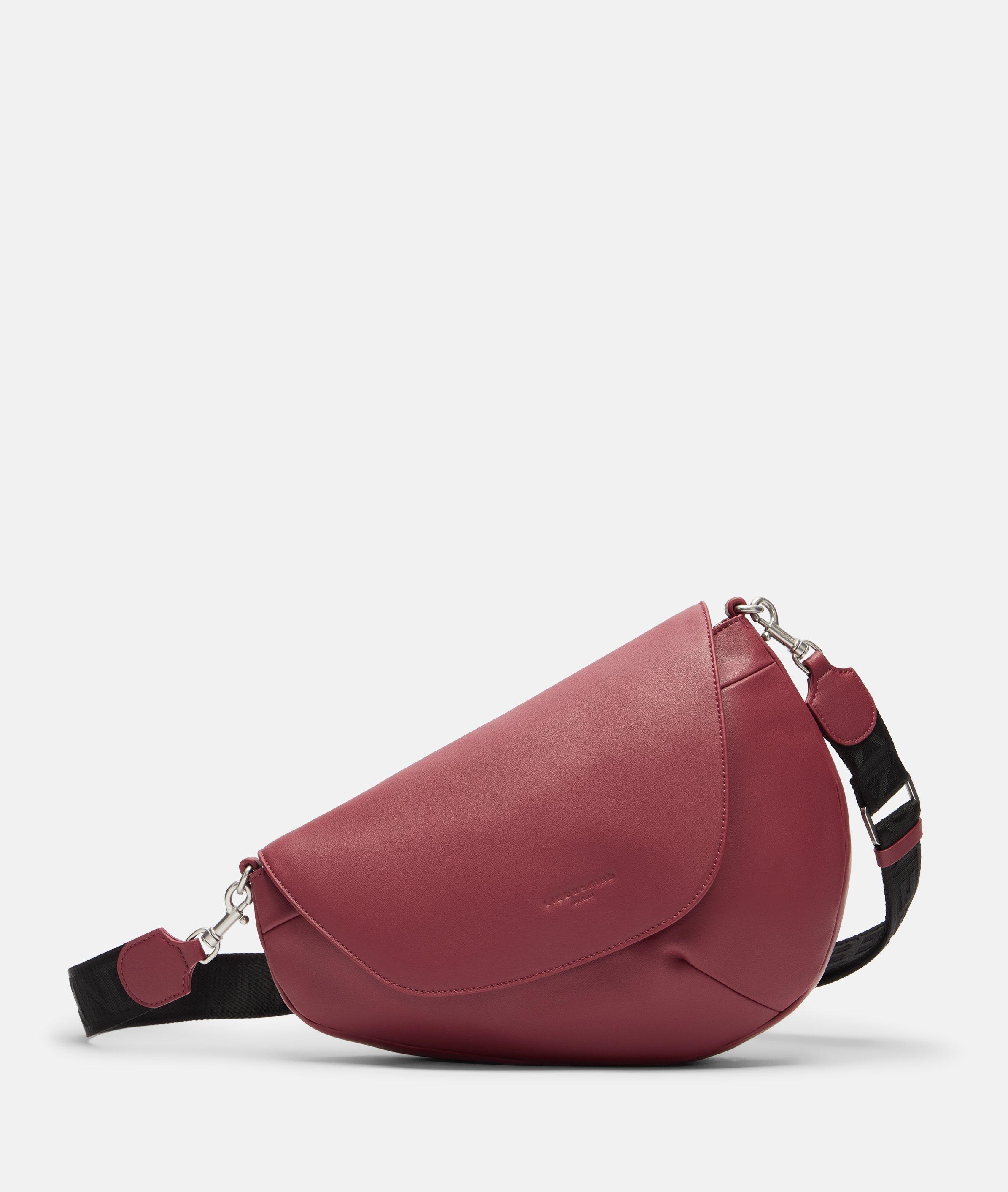 Oval Shoulder Bag M in rot
