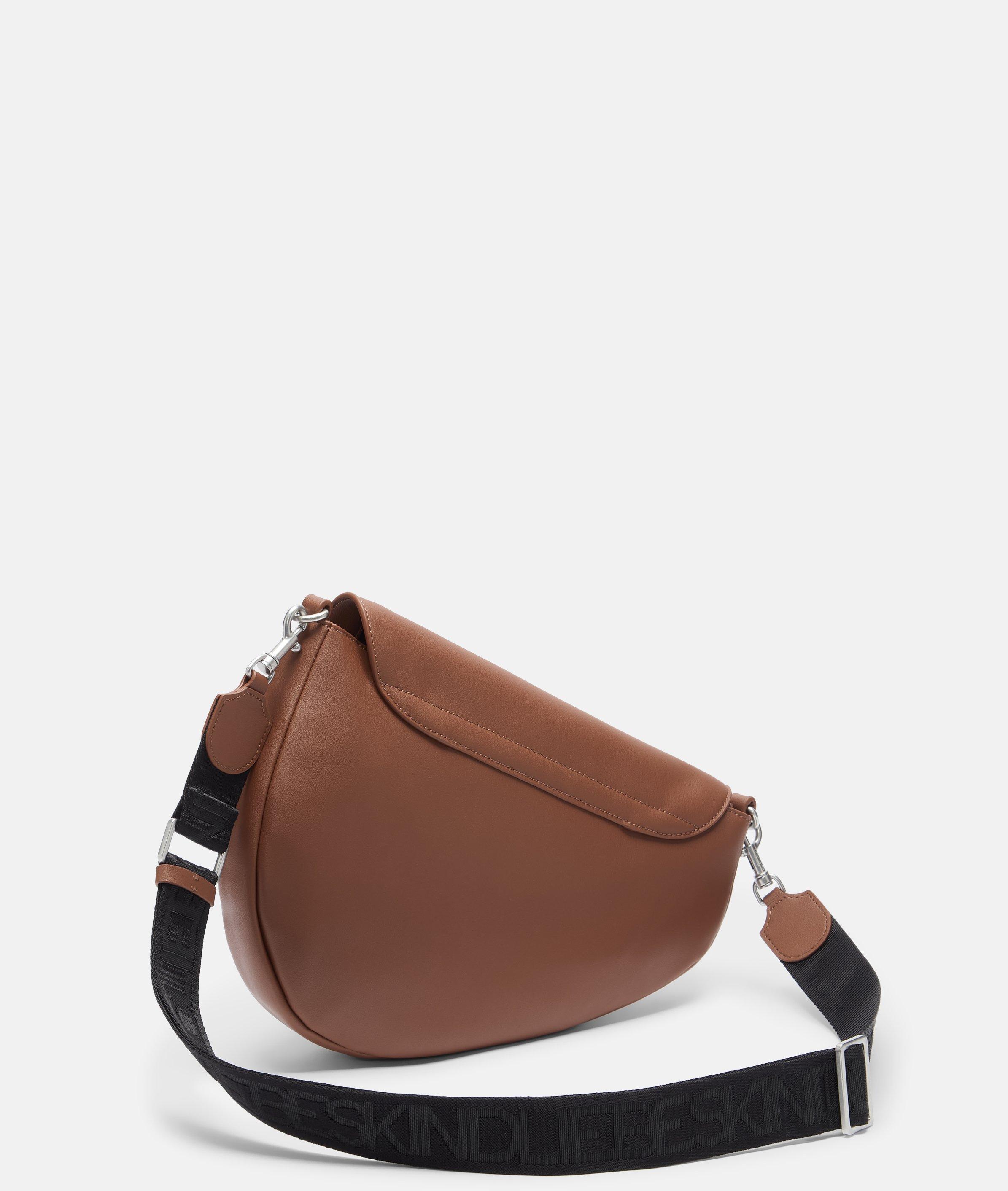 Oval Shoulder Bag M in braun