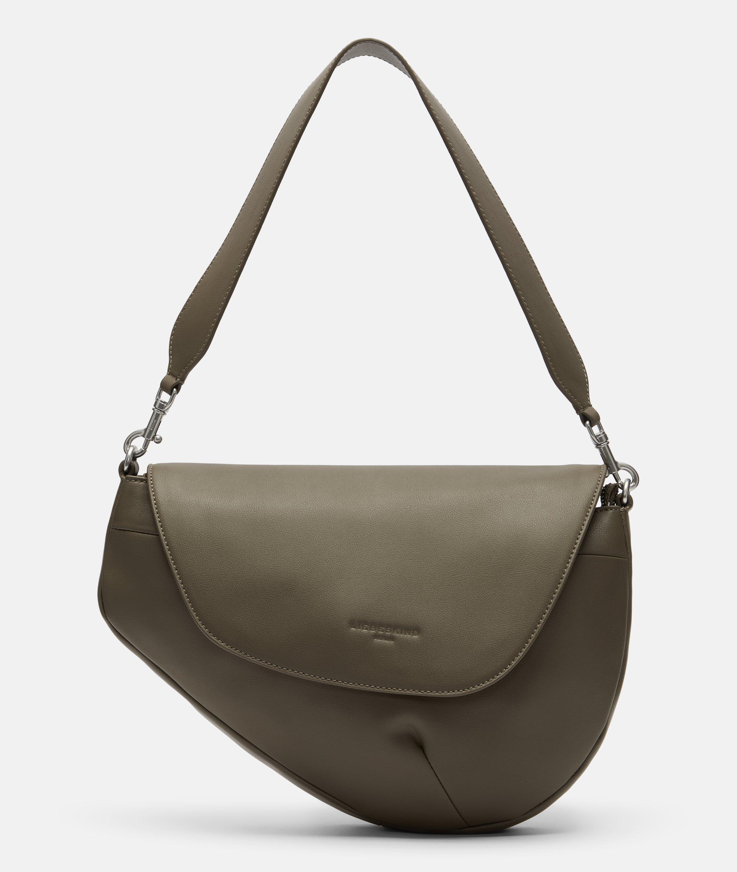 Oval Shoulder Bag M in braun