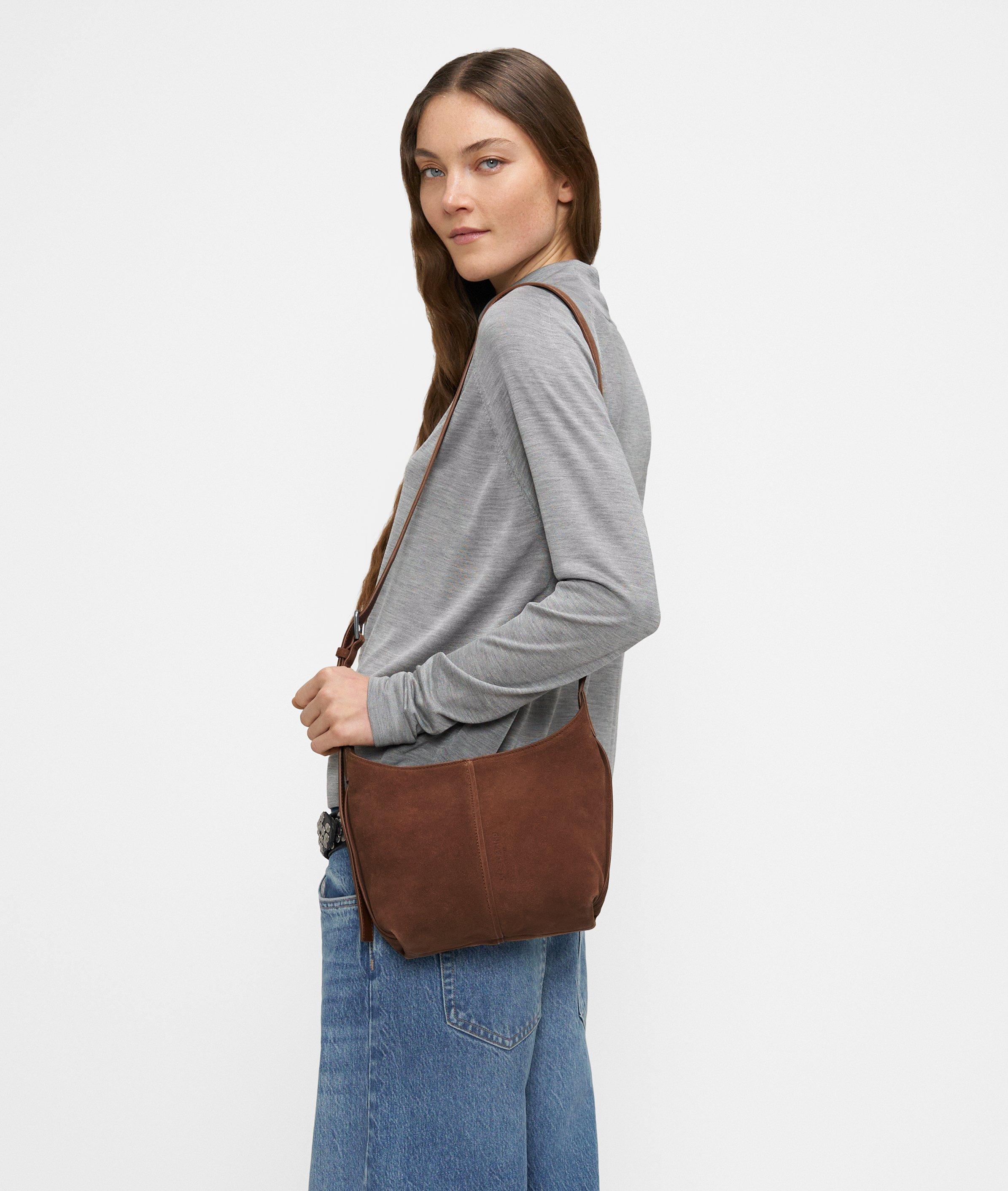 Demi Crossbody S in braun, braun & beige