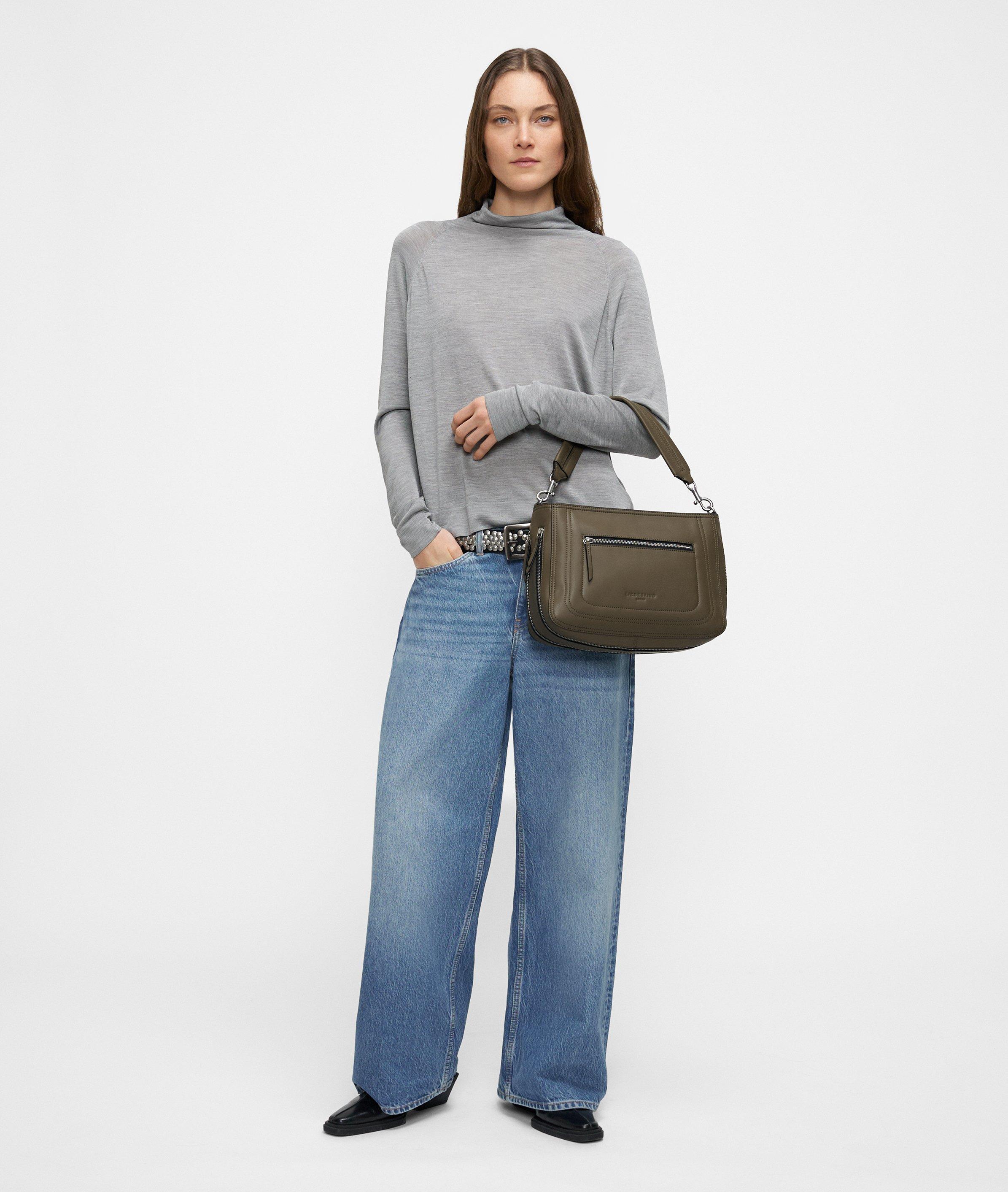 Brooke Hobo M in braun & schwarz