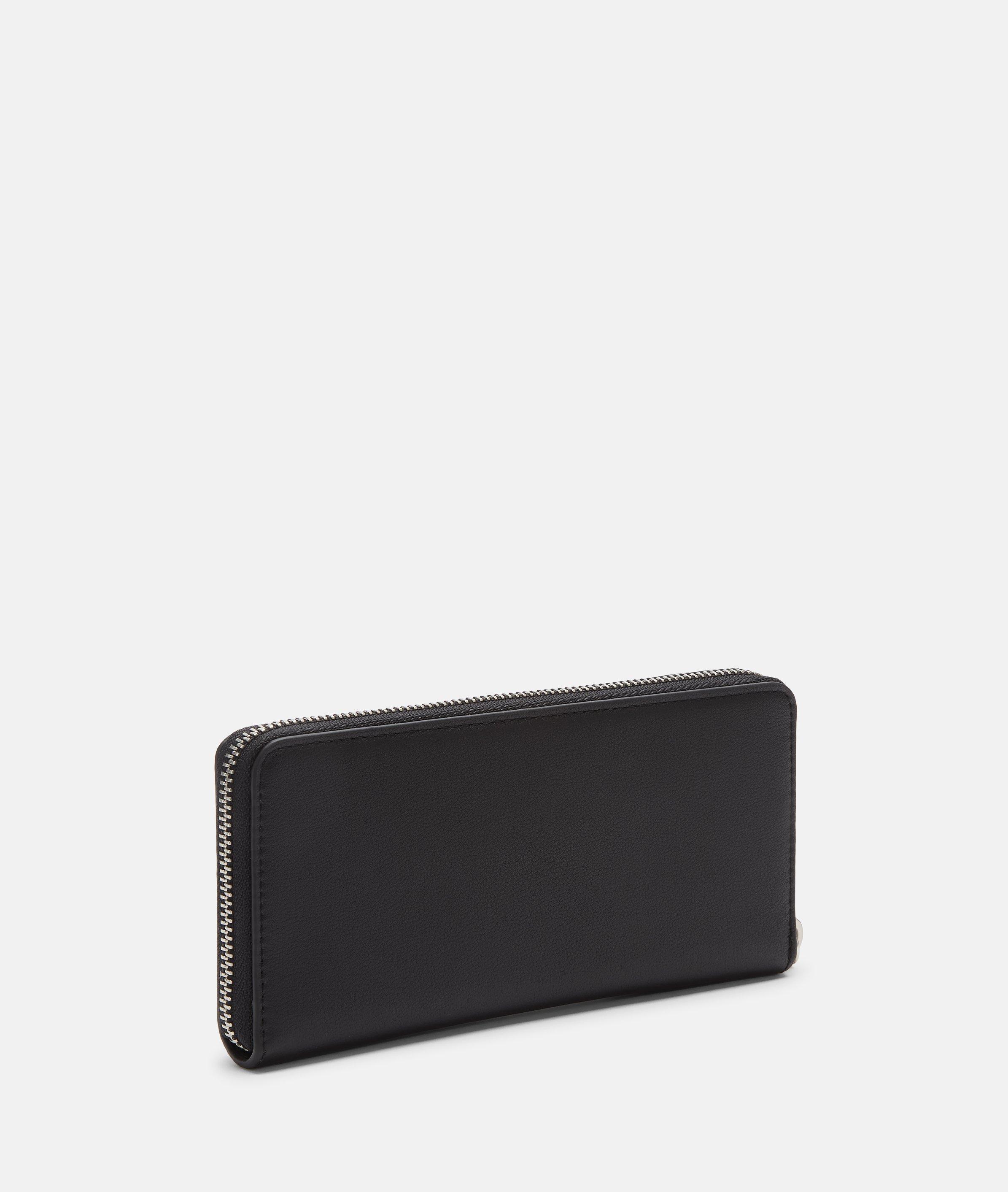 Juna wallet L in black