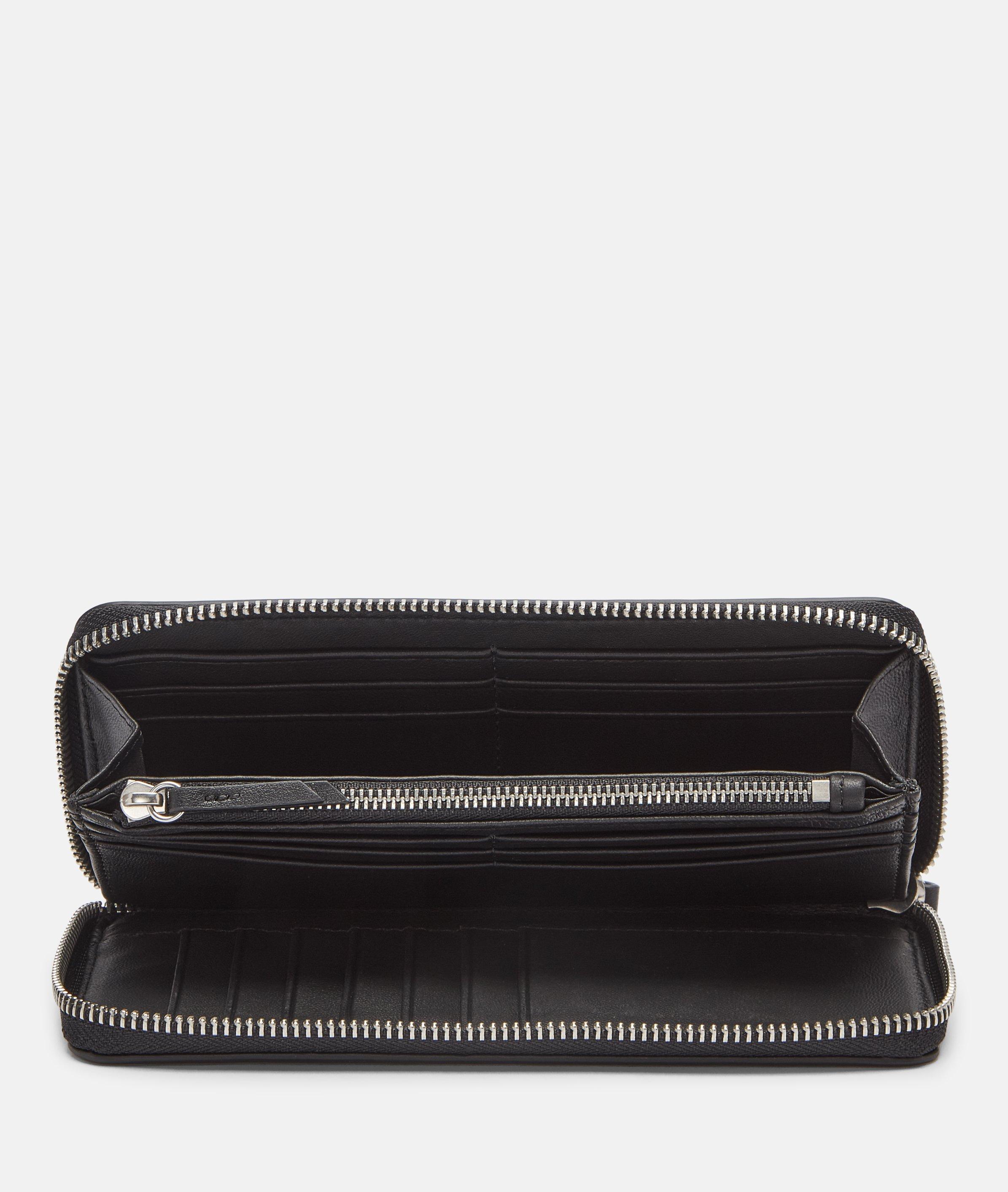 Juna wallet L in black
