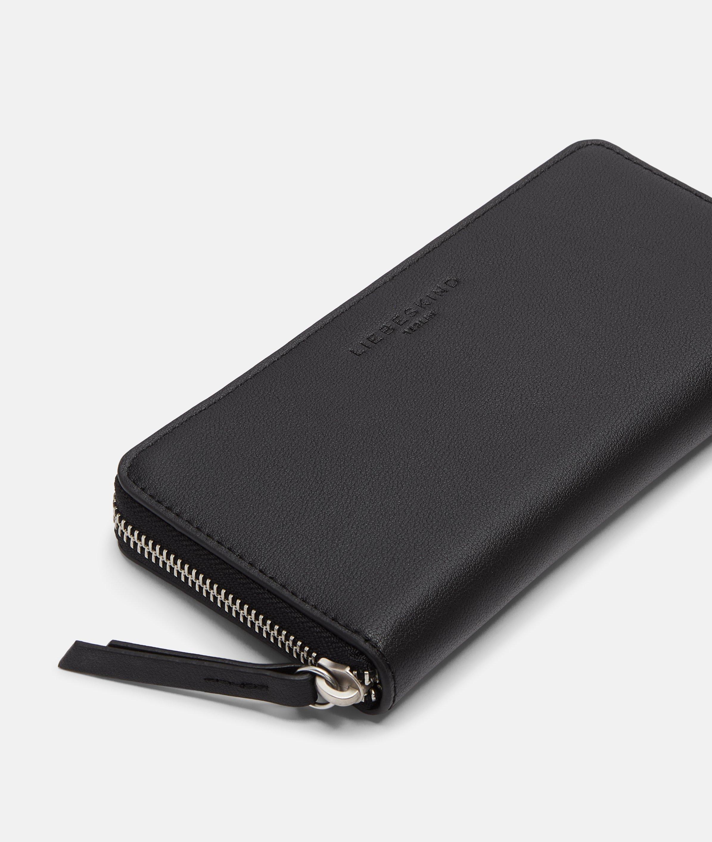 Juna wallet L in black