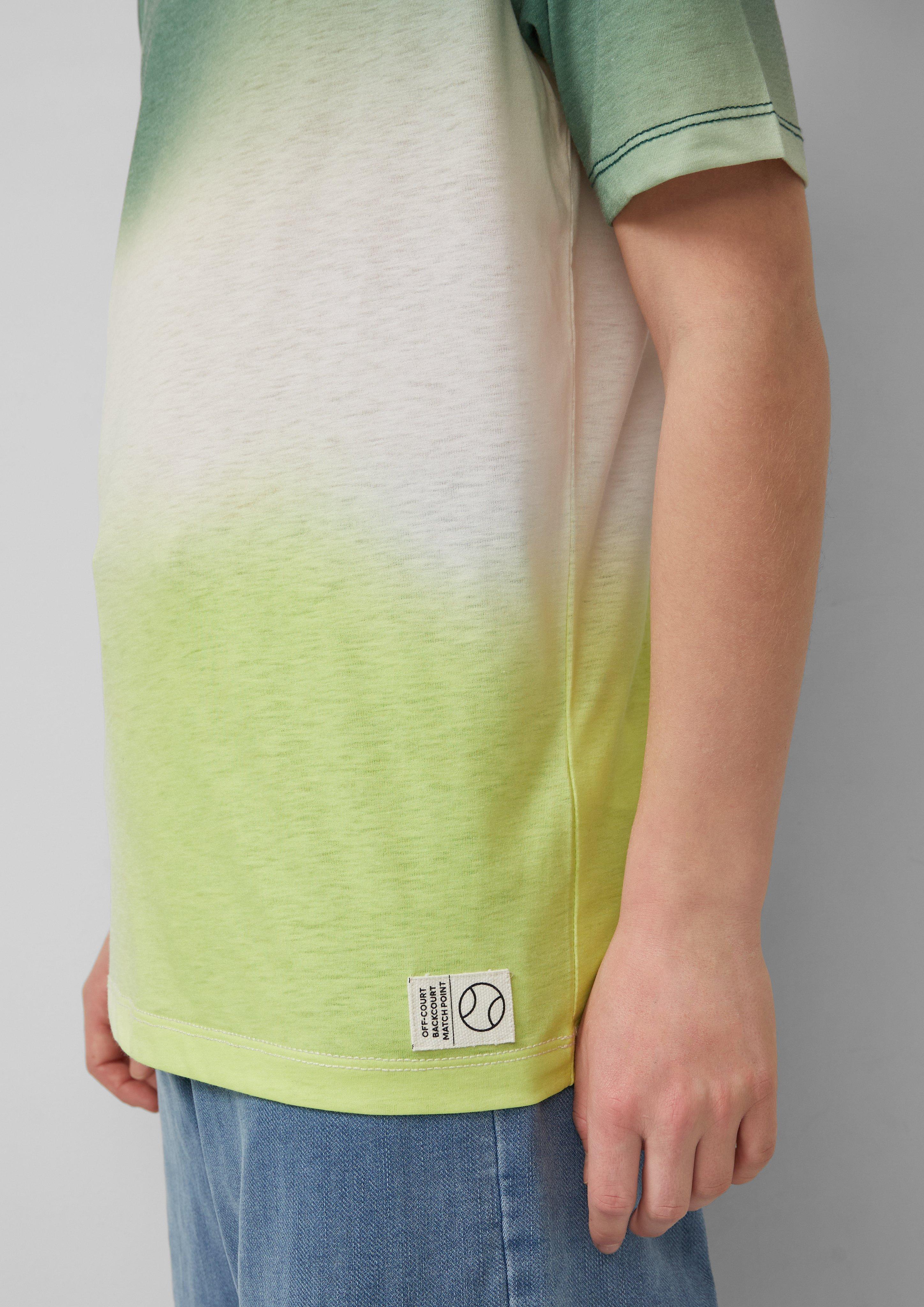 T-Shirt mit Farbverlauf