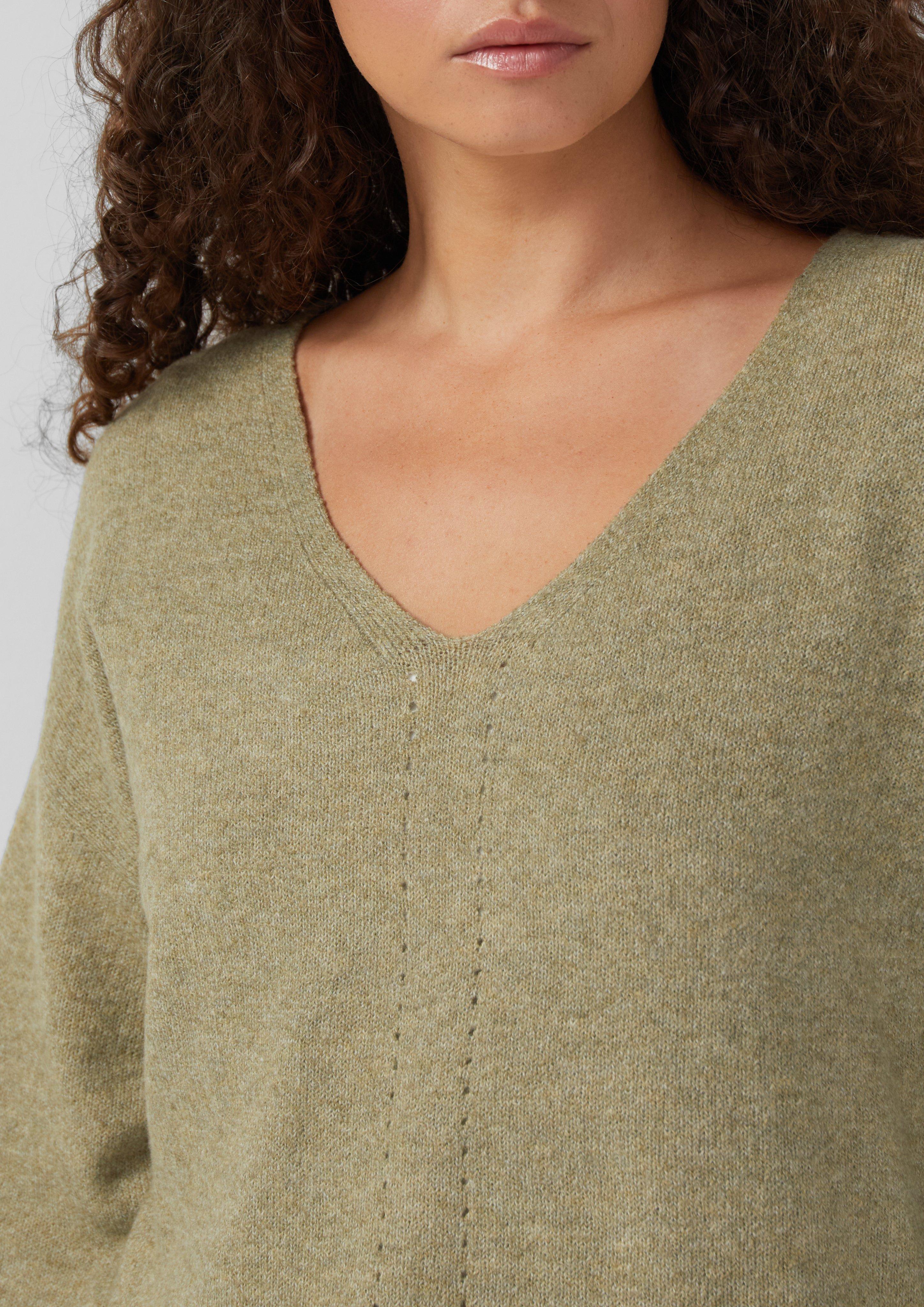 Strickpullover in 75W0 & 99W0