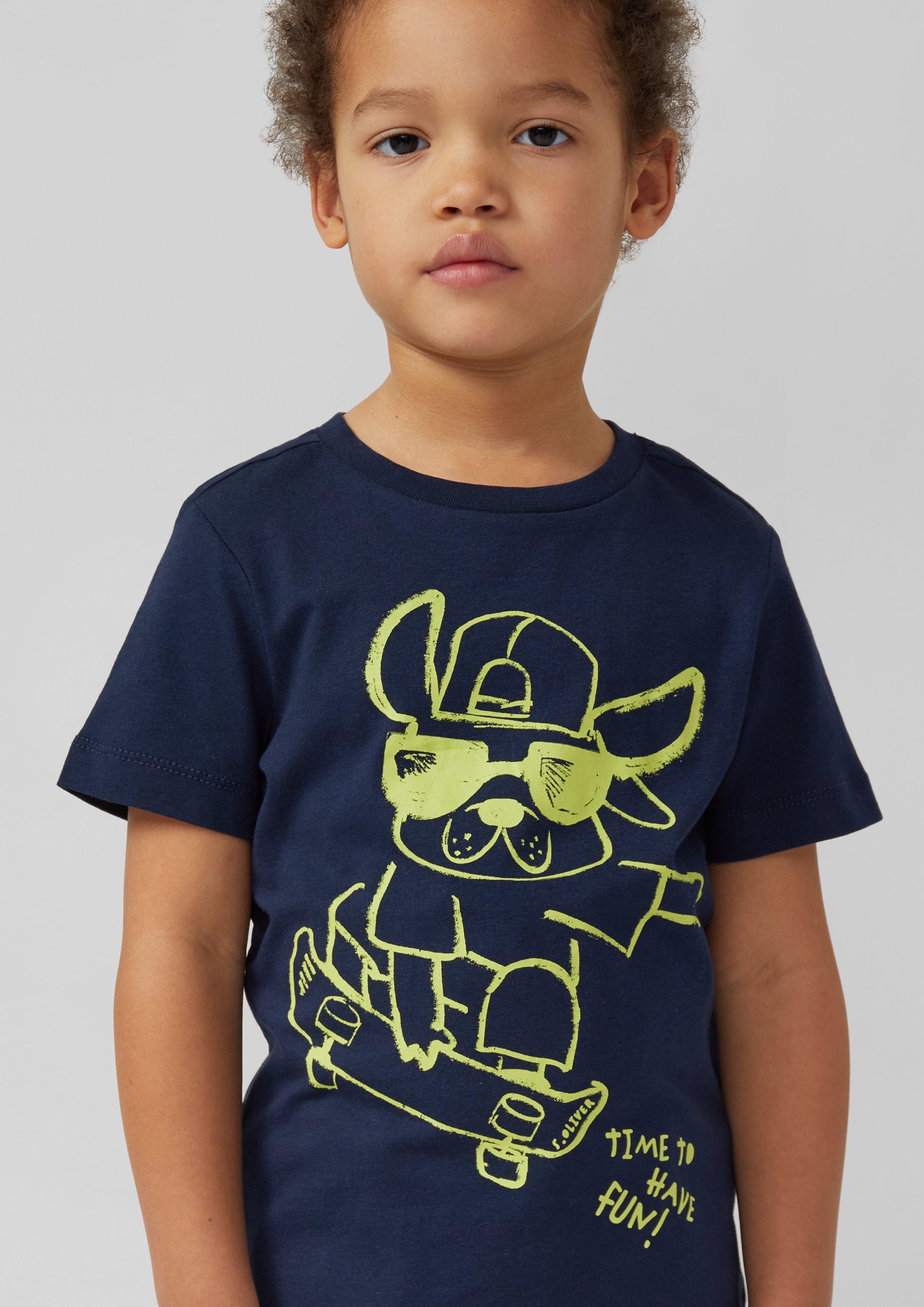 T-Shirt mit Frontprint