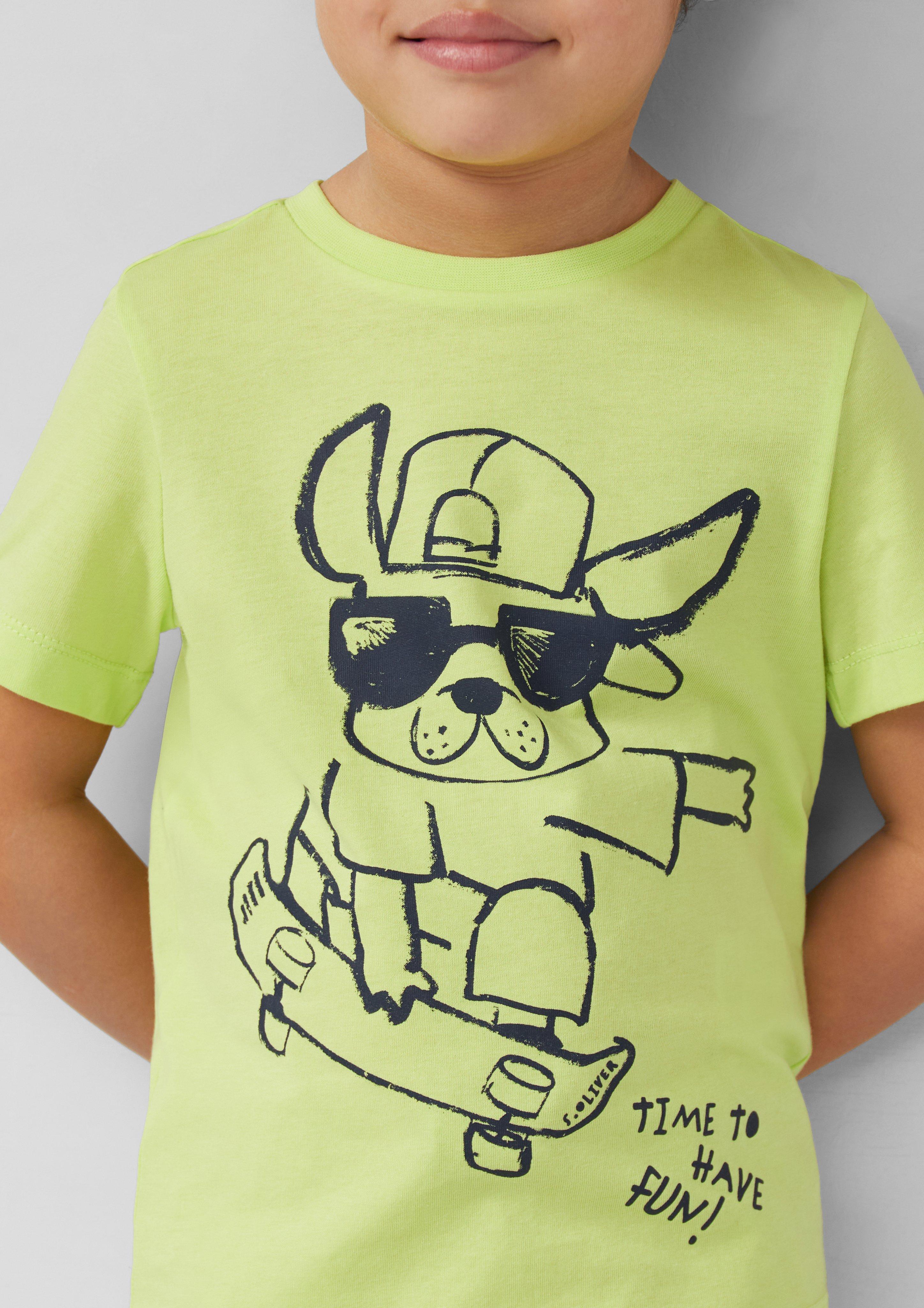 T-Shirt mit Frontprint