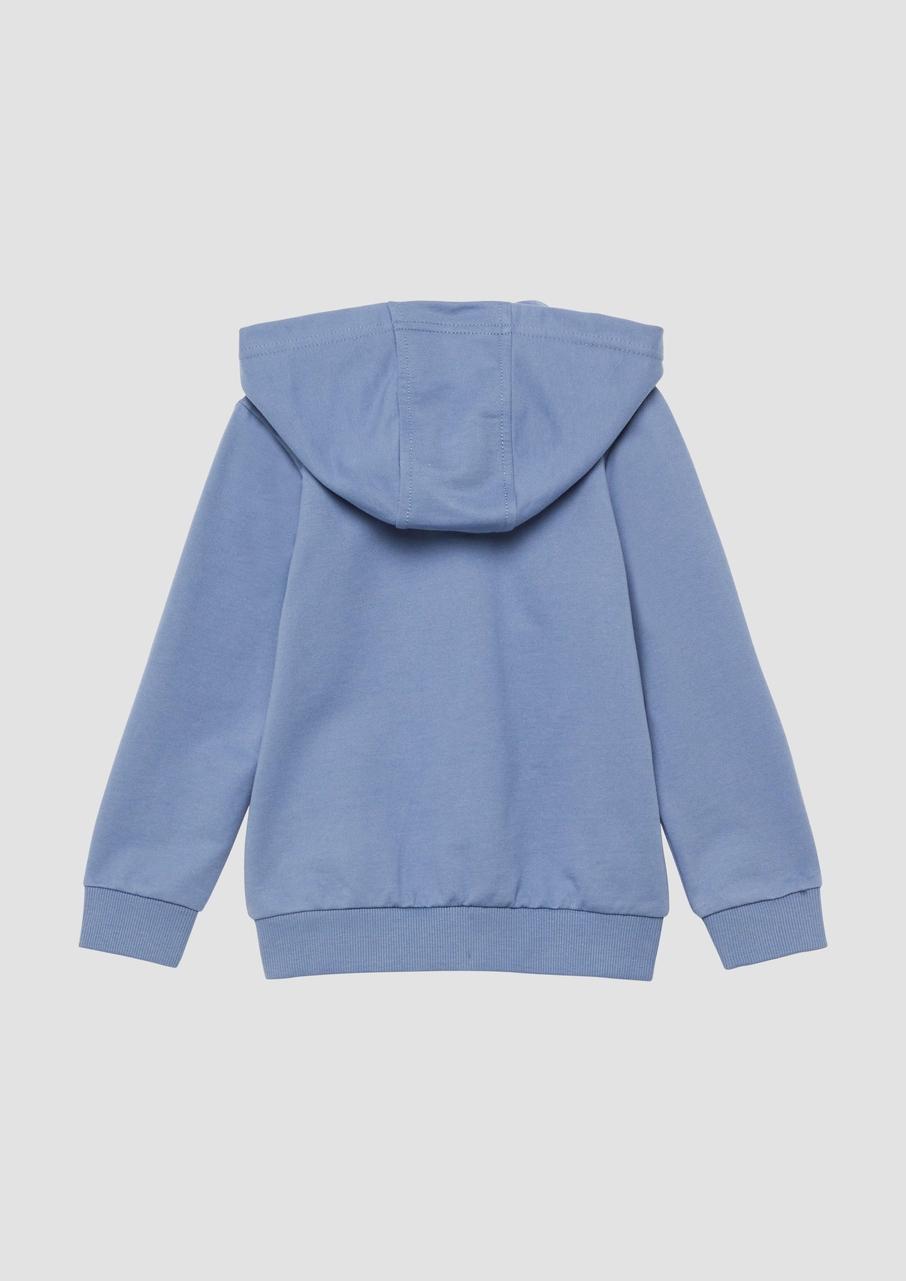 Sweatshirt jas in 5455 & 5952