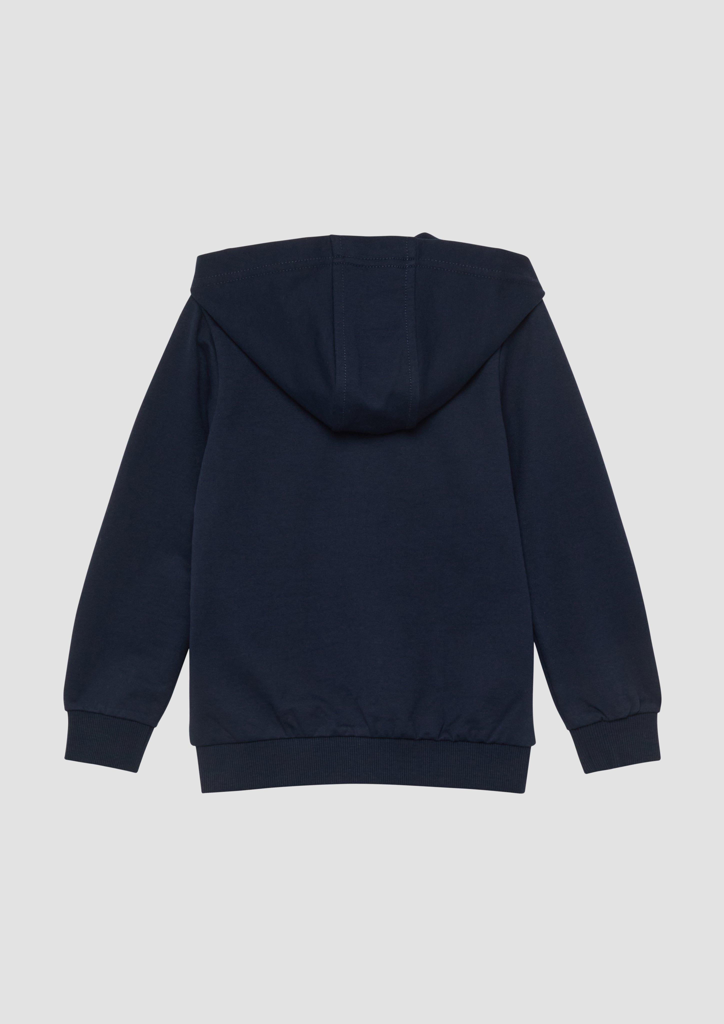 Sweatshirt jas in 5952 & 5455