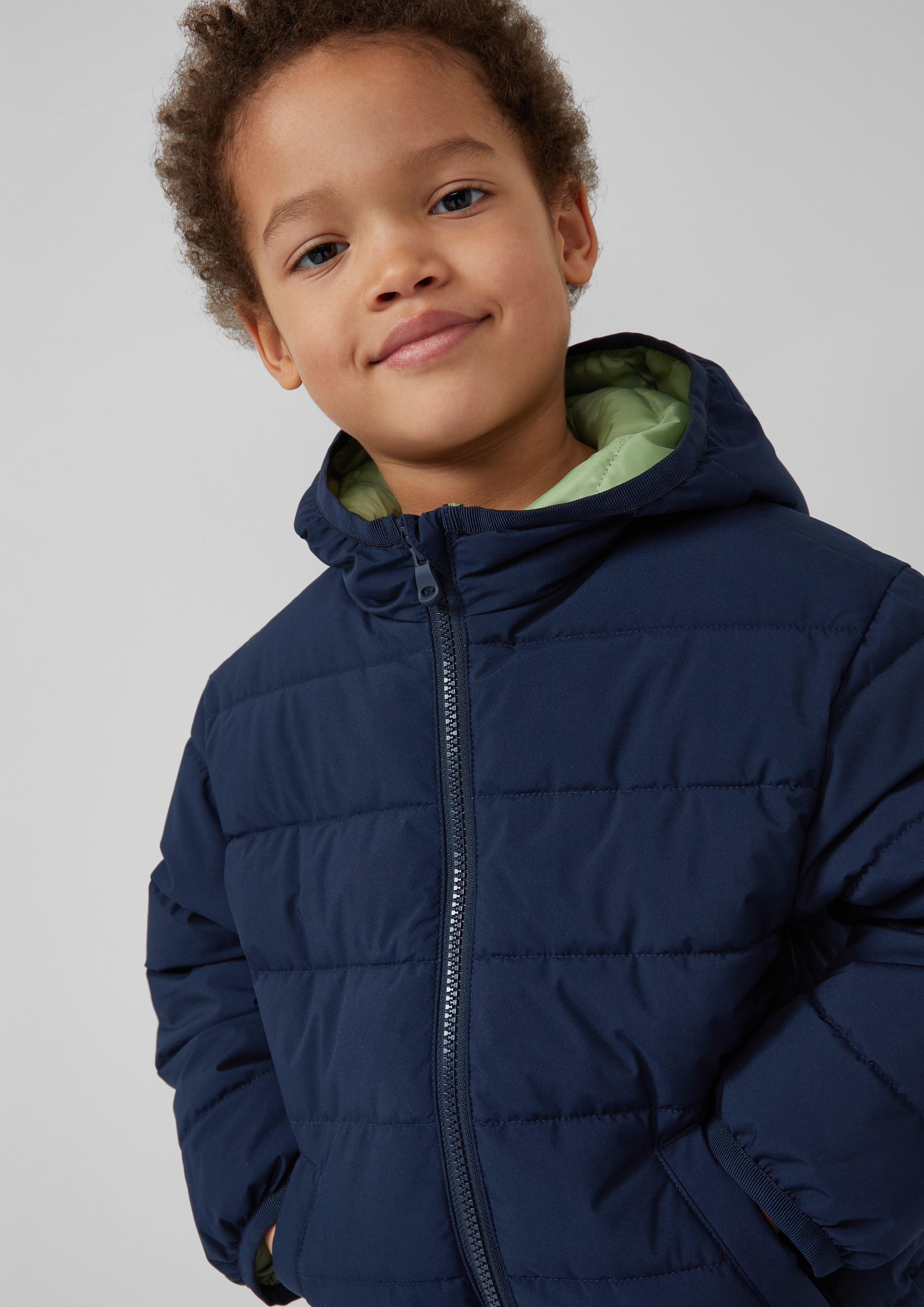 Unisex Steppjacke mit Kapuze in Oversize