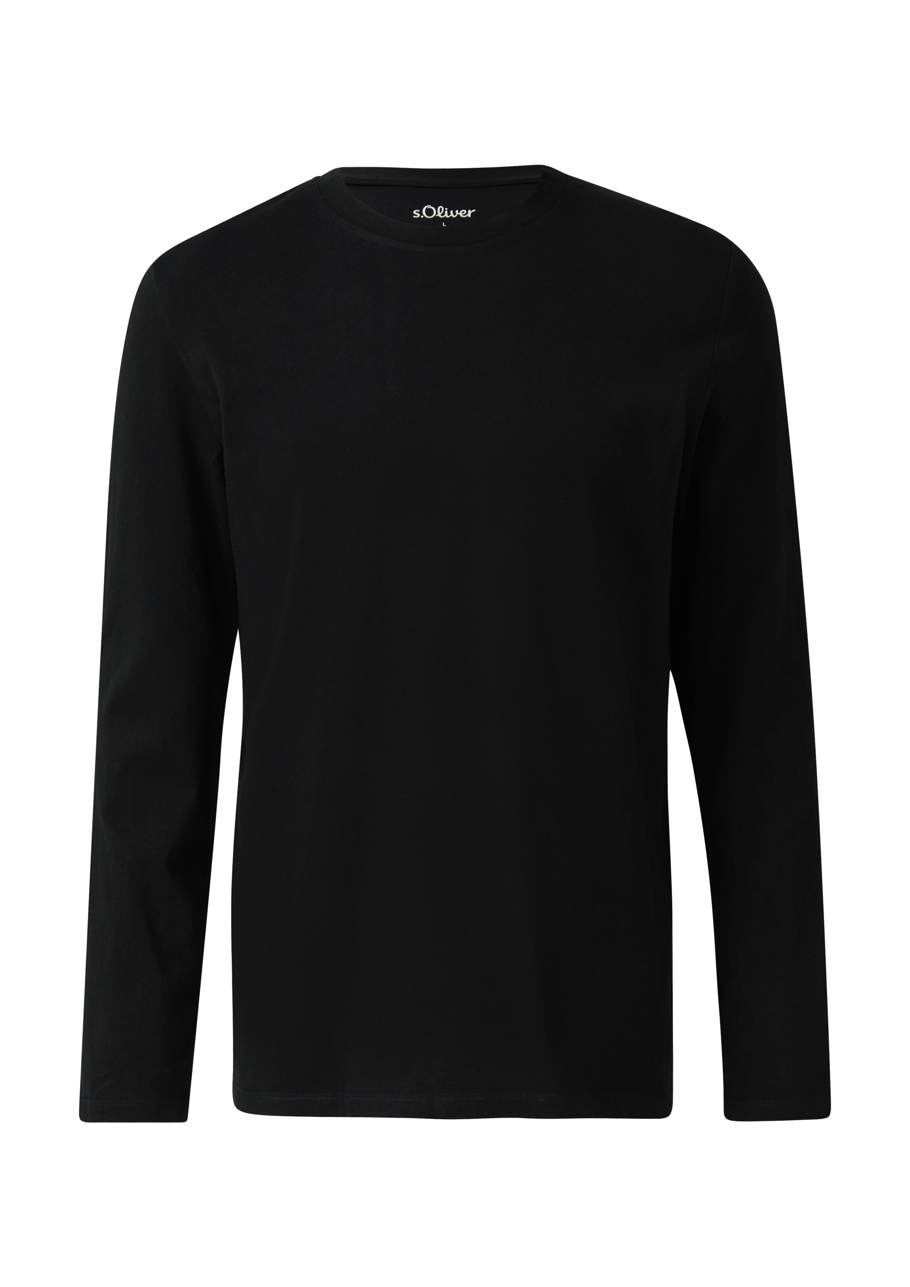 Zacht katoenen shirt met lange mouwen