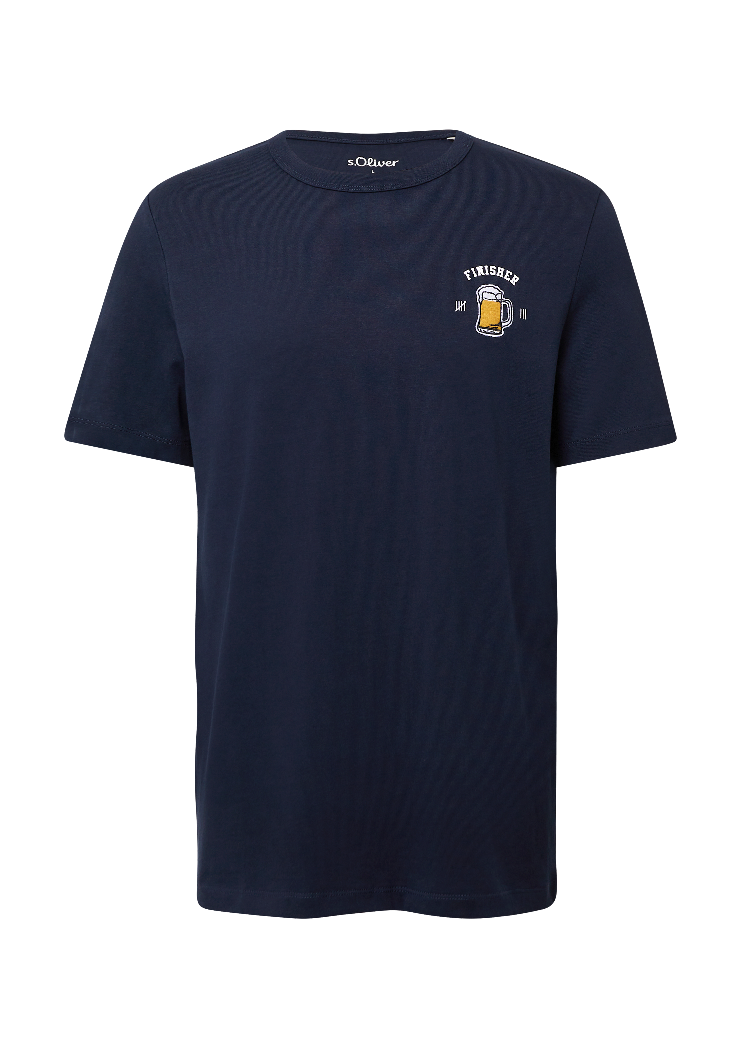 s.Oliver Jersey-T-Shirt mit Artwork | Volksfest 2175874.59D4.M
