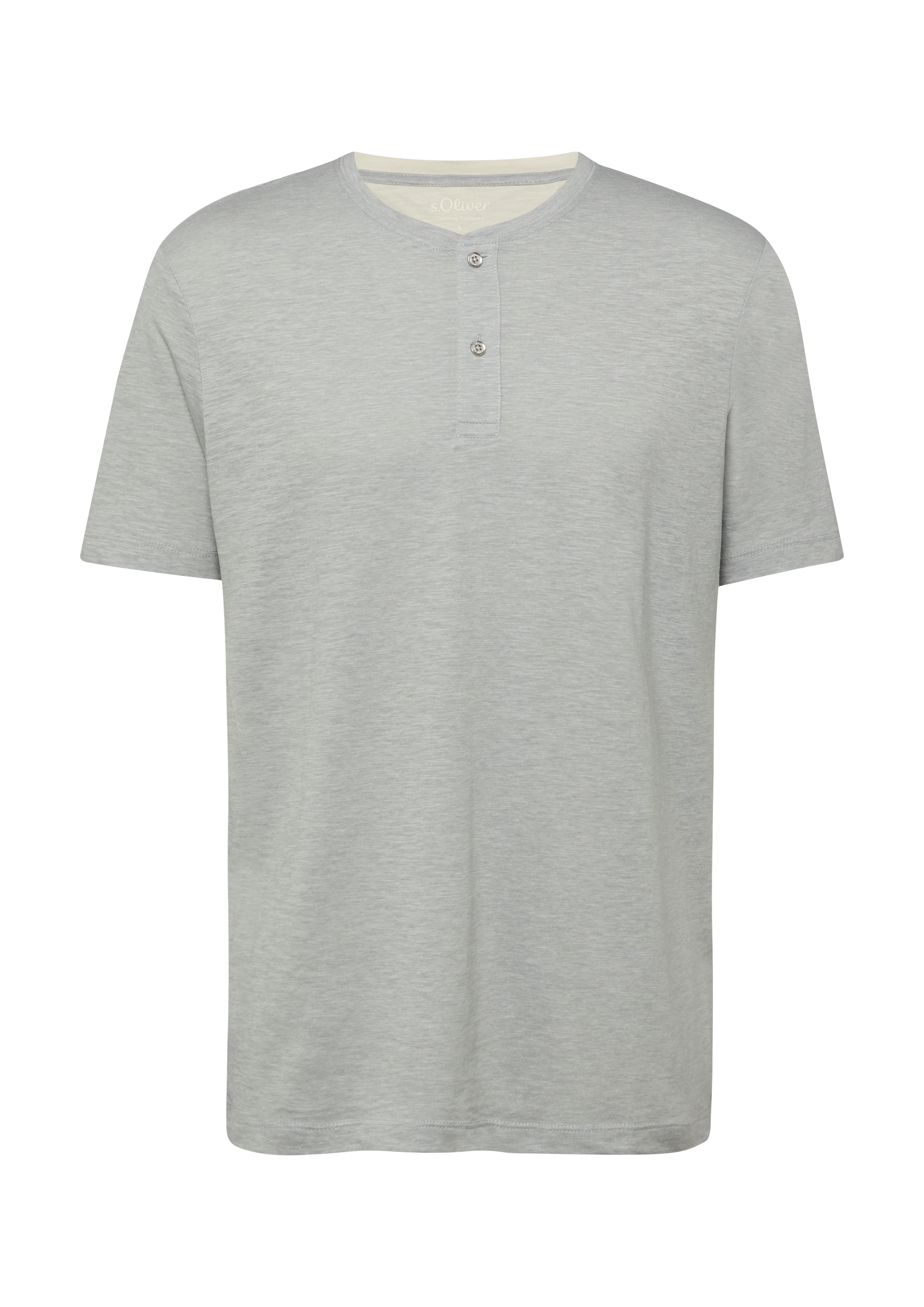 Zacht hemd van gemêleerde jersey