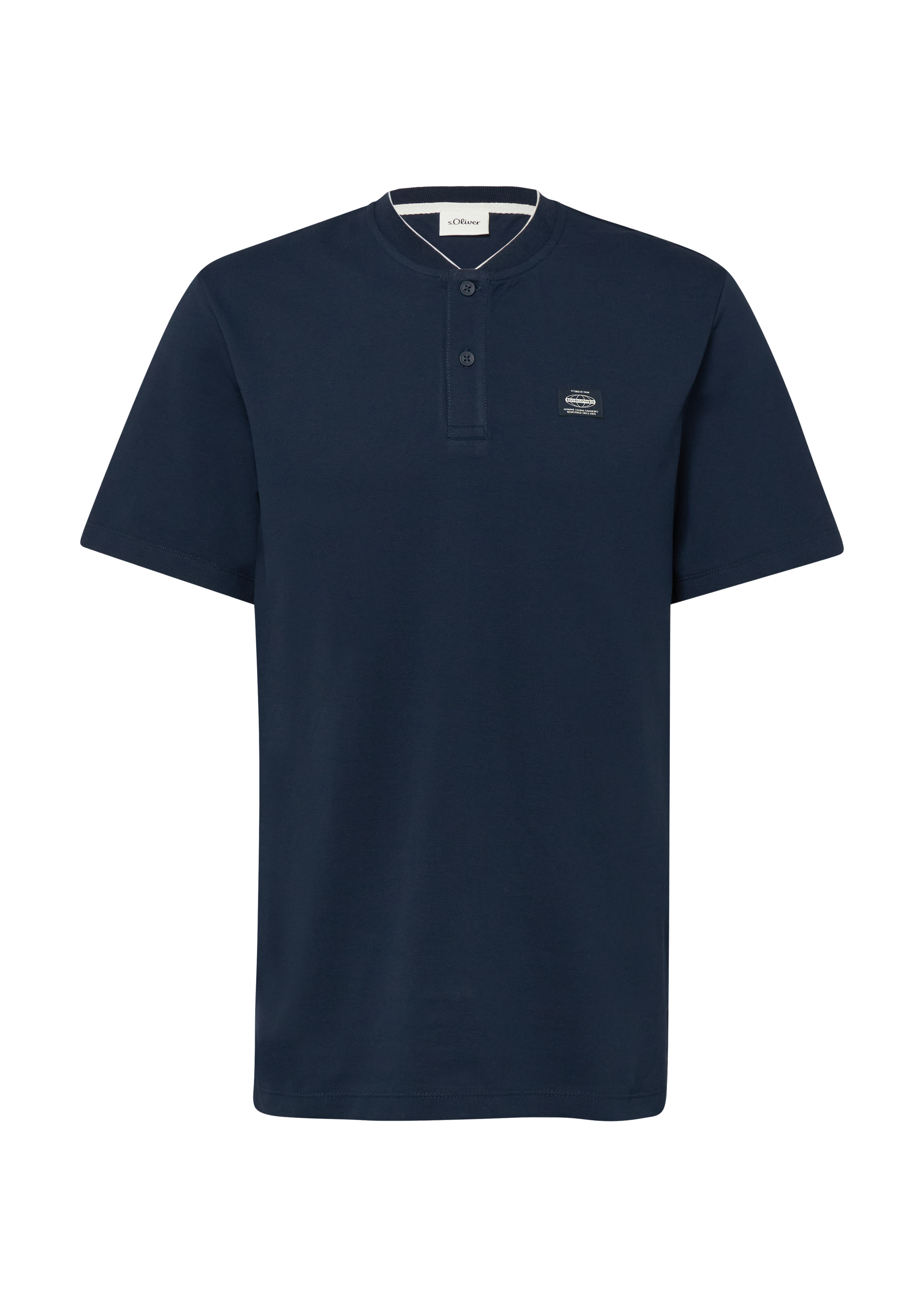 Elastisch poloshirt met piquéstructuur