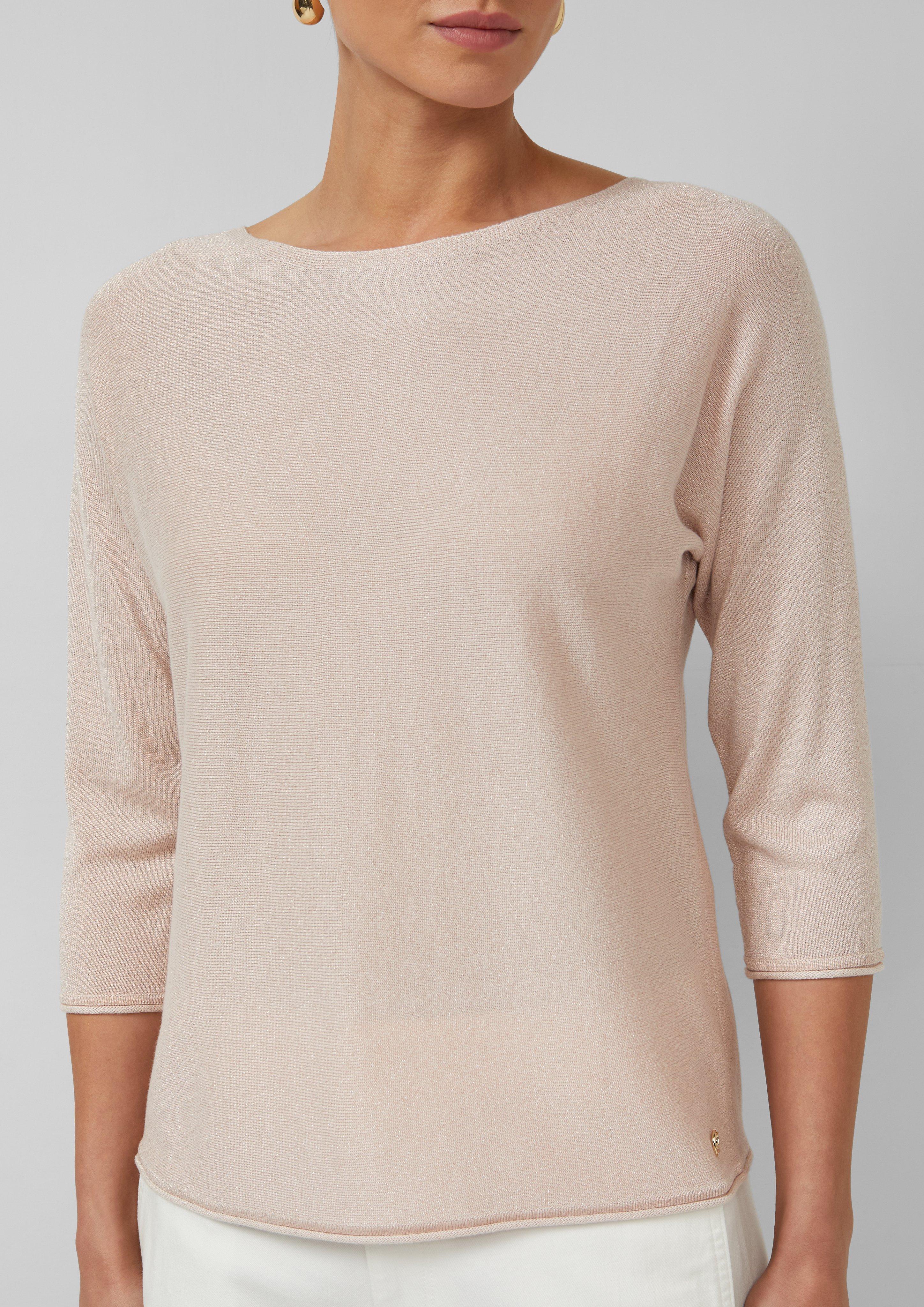 Thumbnail - Leichter Feinstrickpullover mit Glitzergarn